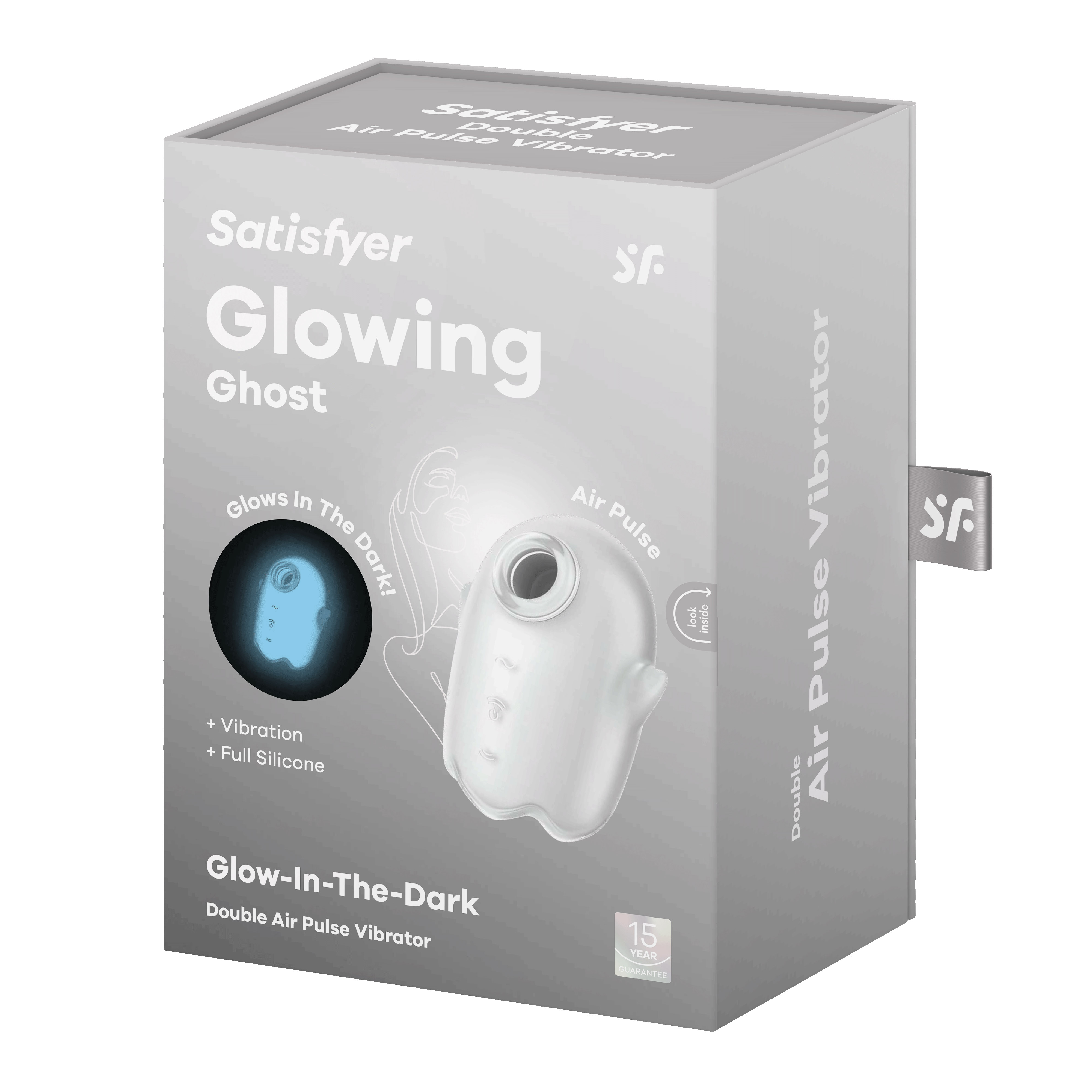 SATISFYER Glowing Ghost white