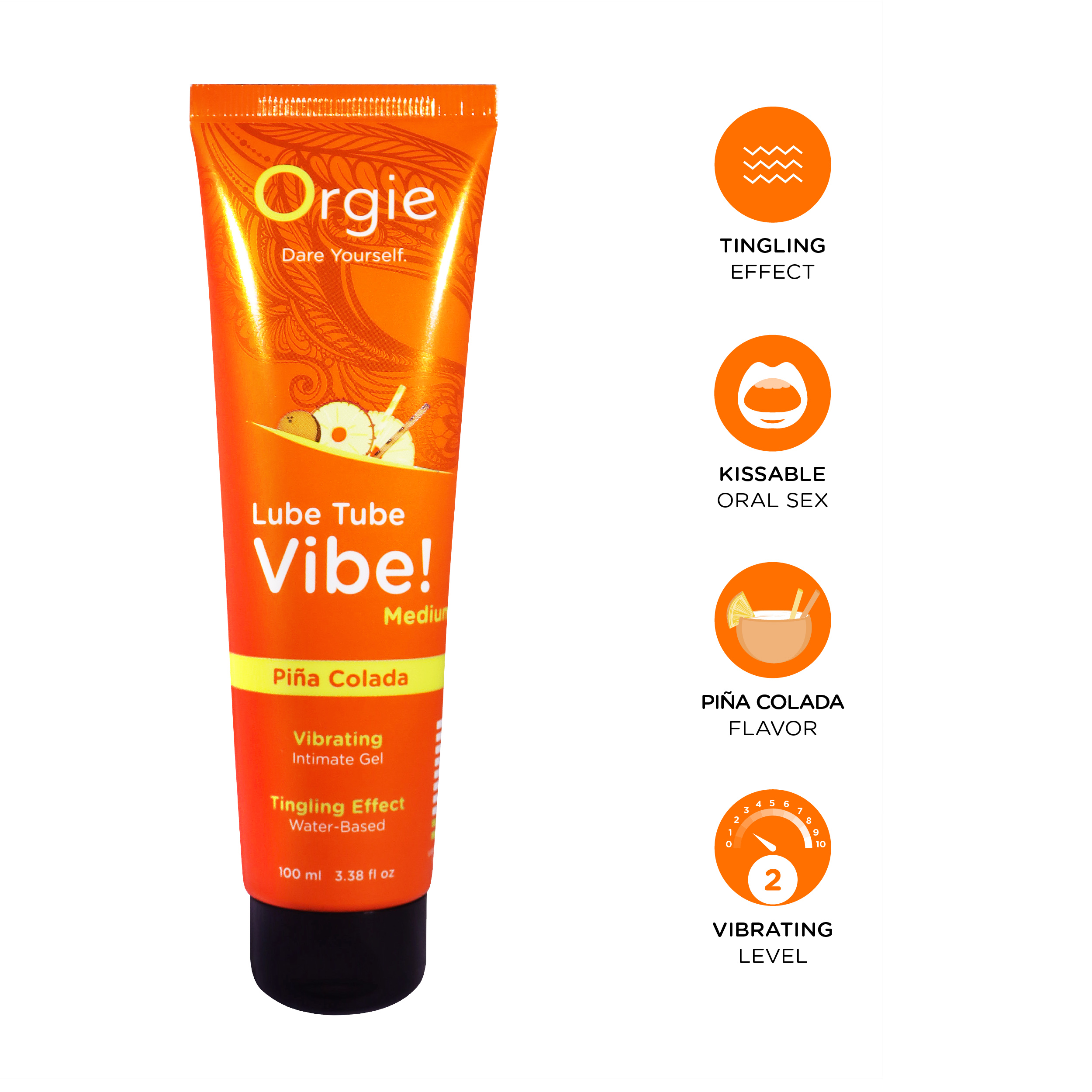 ORGIE Lube Tube Pina Colada (medium) 100ml