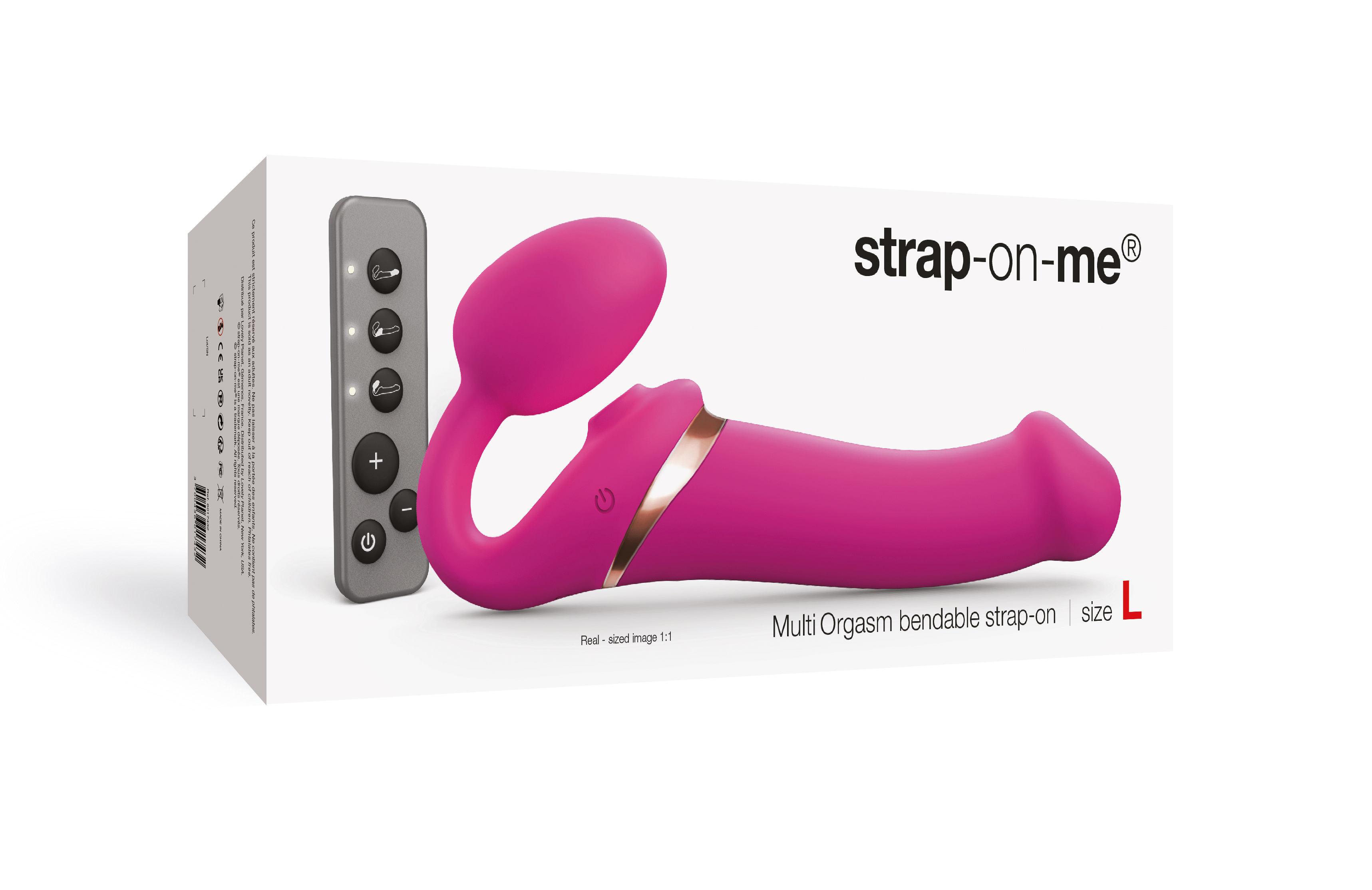 Strap-on-me Multi-Orgasm Bendable pink L Strap-on-me Multi-Orgasm Bendable pink L