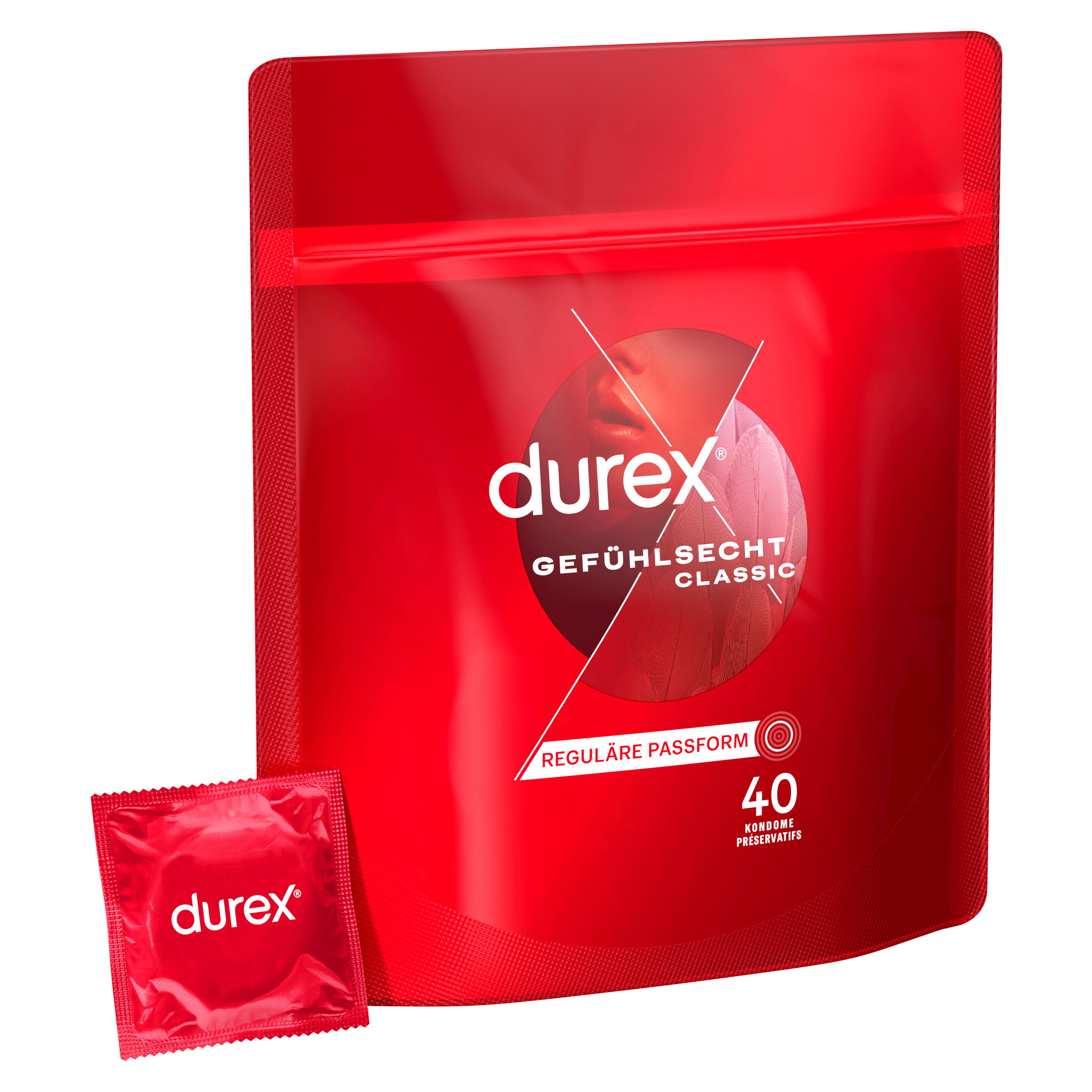 DUREX Gefühlsecht Classic 40 St. -New Design-