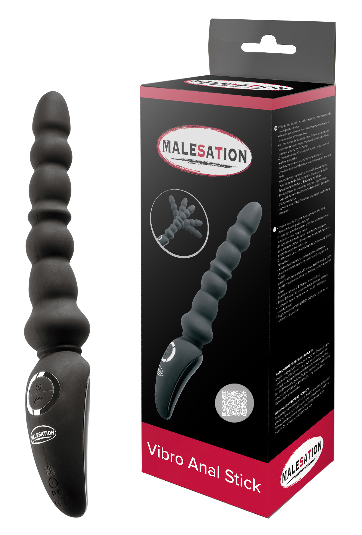 MALESATION Vibro Anal Stick