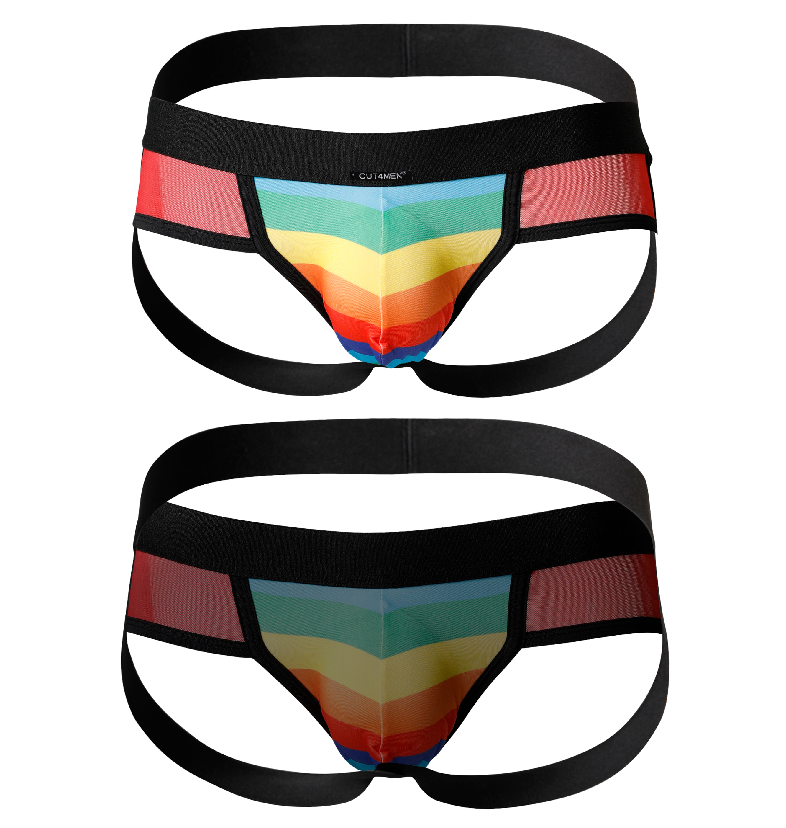 C4M Mixed Jockstrap Rainbow S (Special Edition)