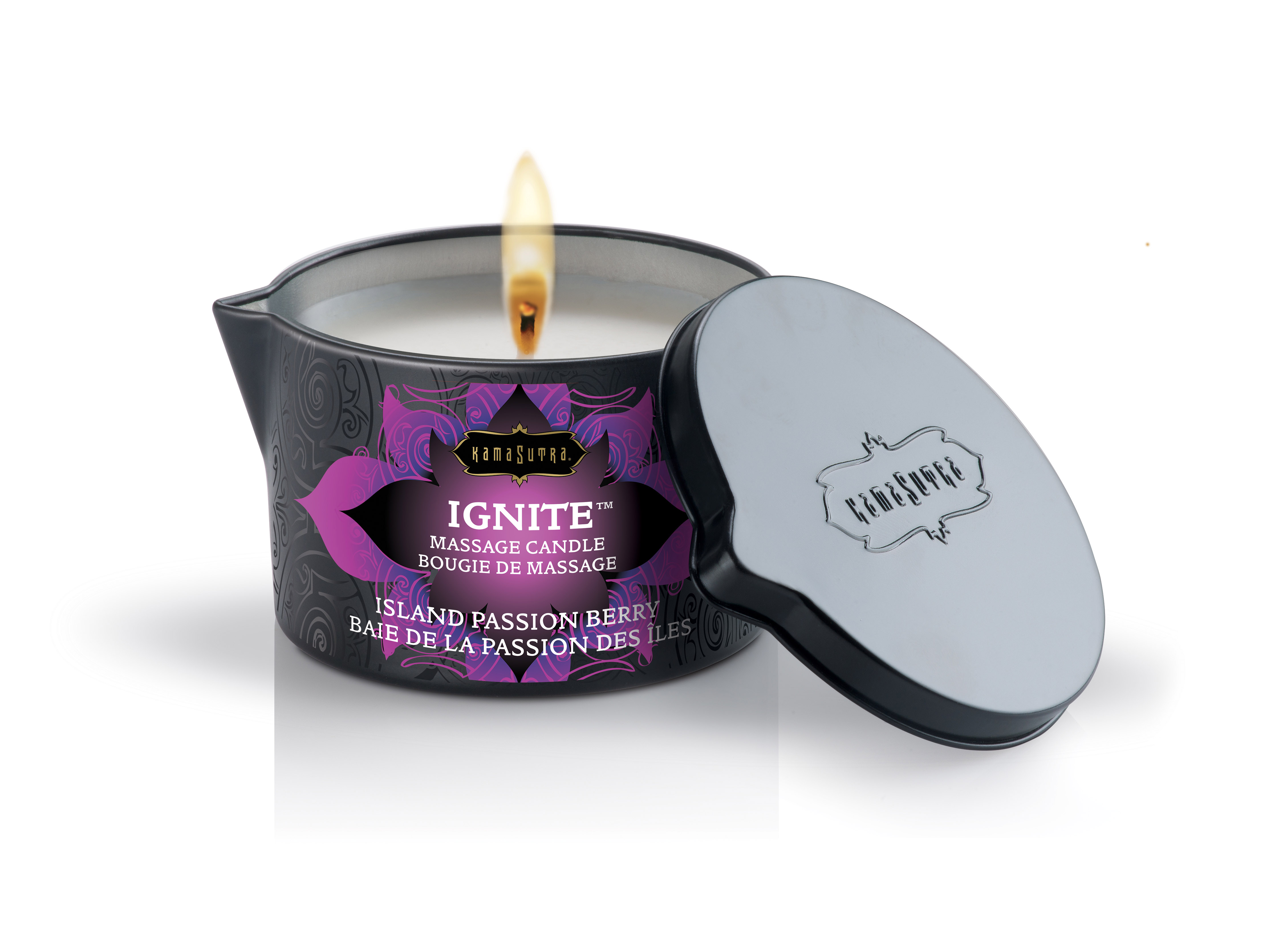 KAMA SUTRA Ignite Massage Candle Island Passion Berry 170g