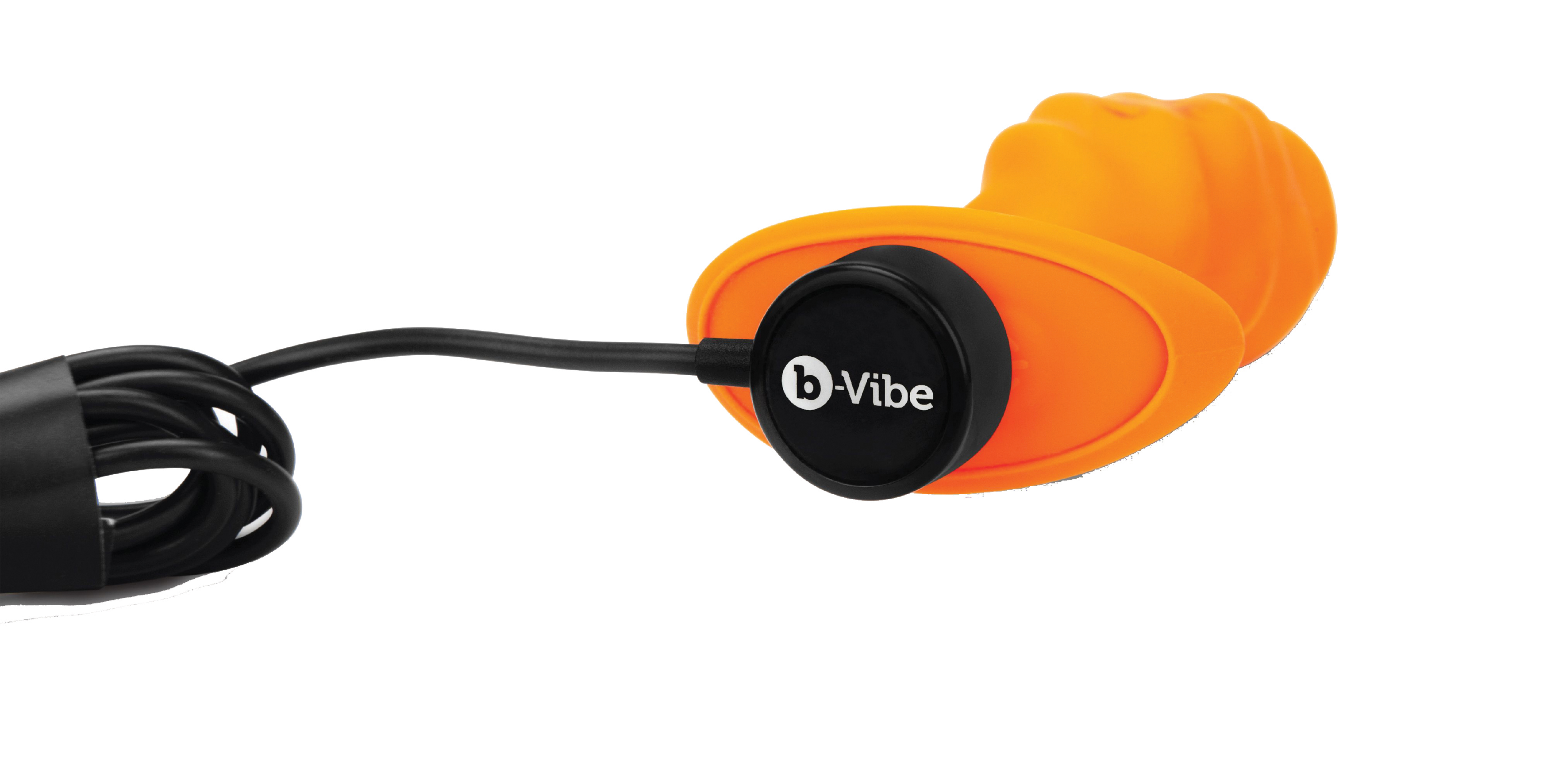 b-Vibe Swirl Texture Plug Orange