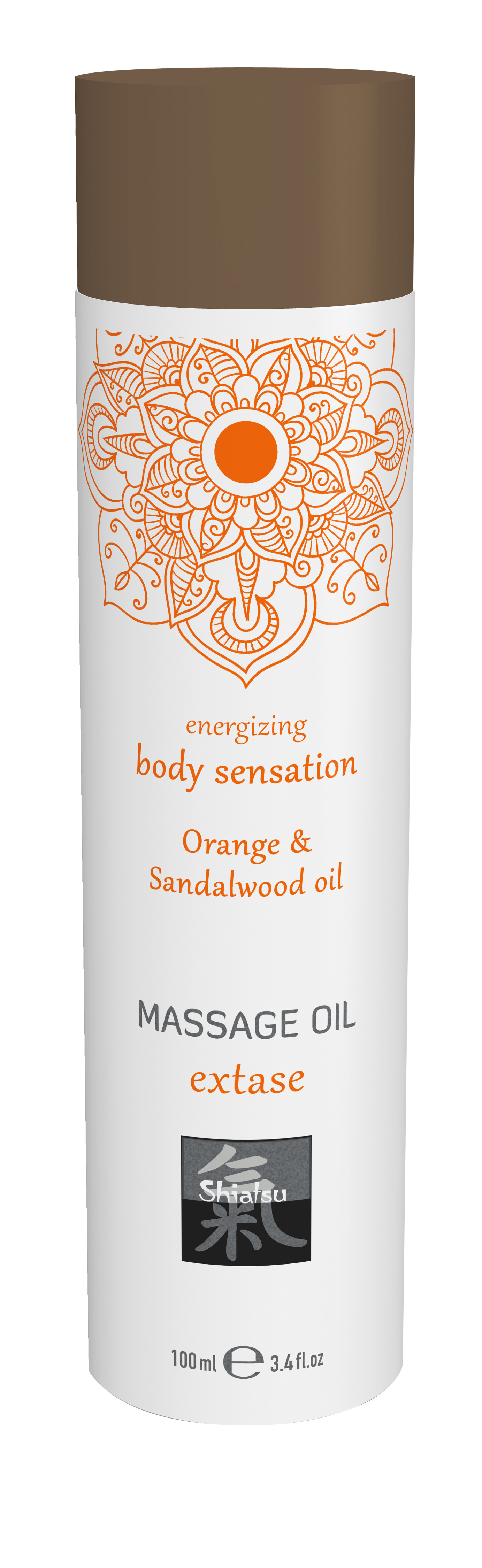 *SHIATSU Massage oil extase Orange & Sandalwood 100ml