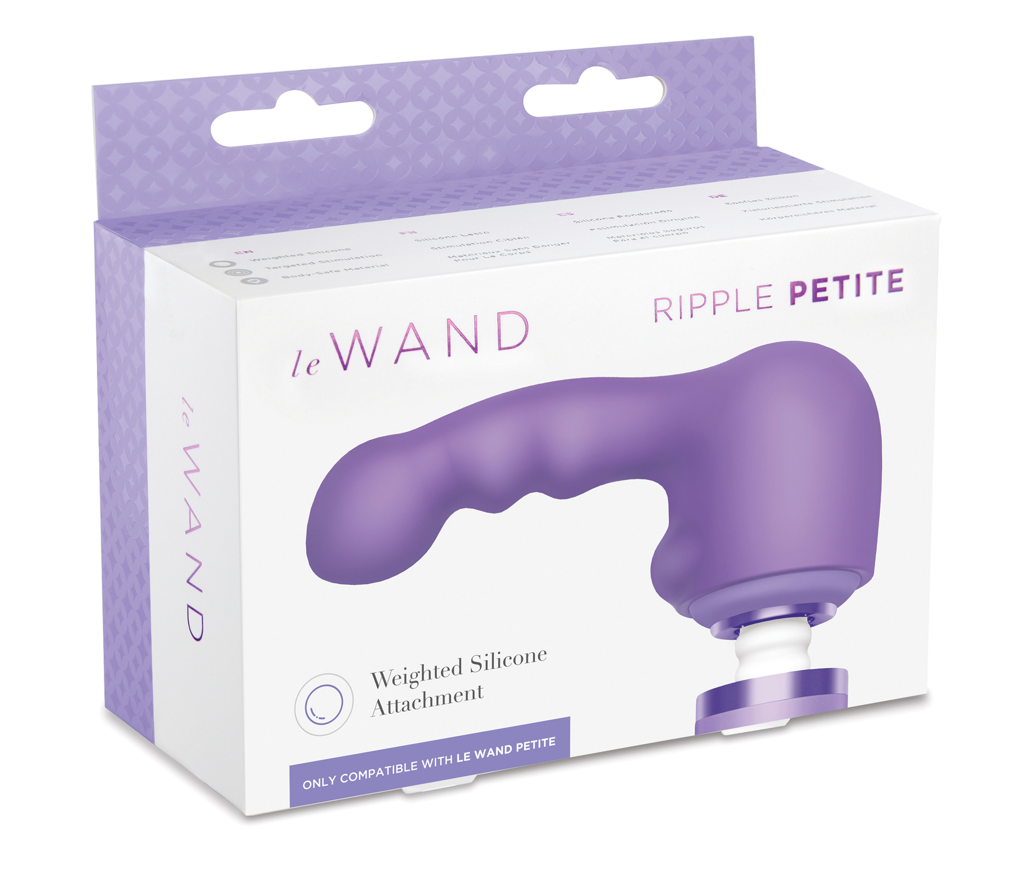 Le Wand Ripple Petite Weighted Silicone Attachment