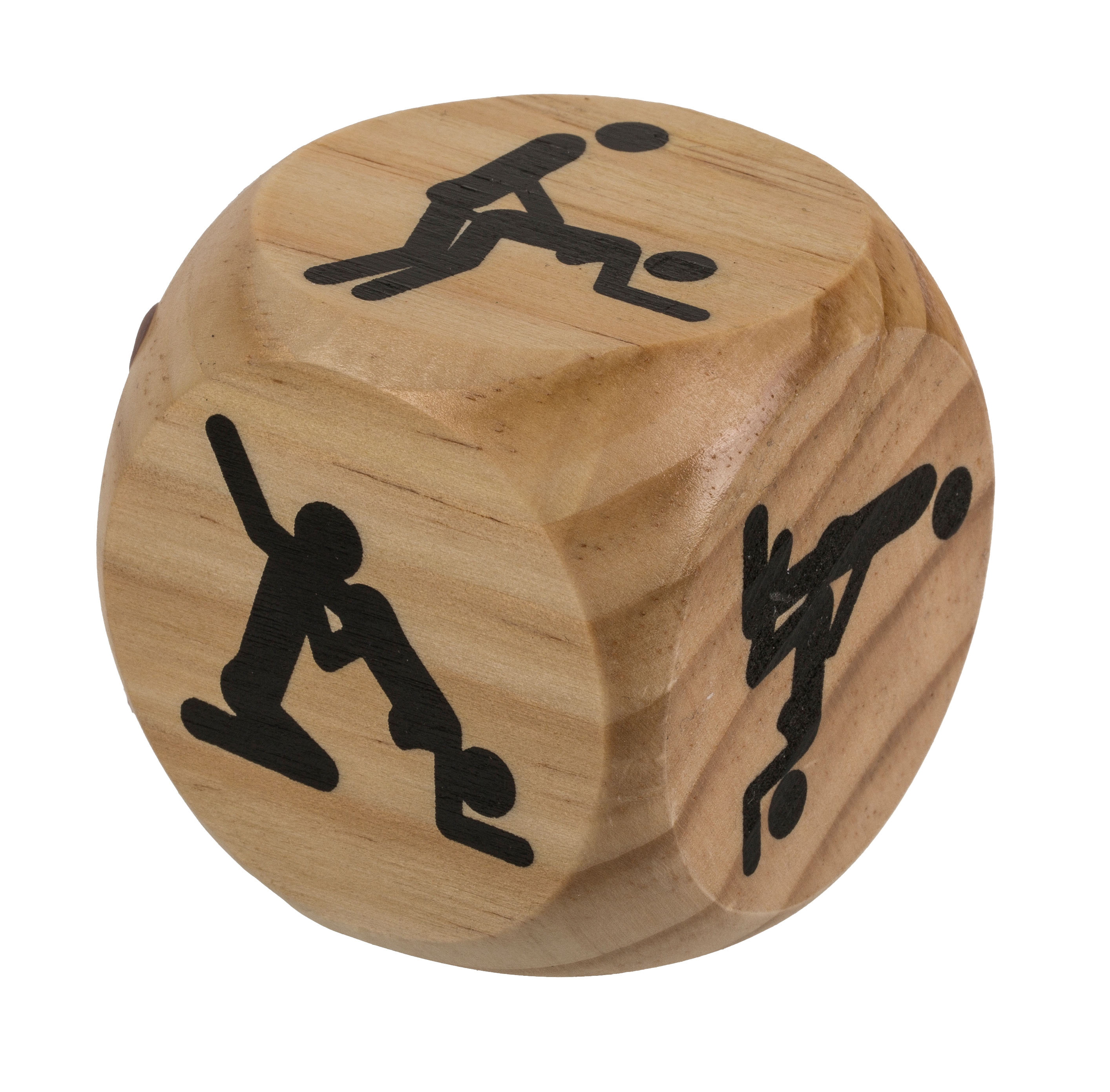 Kamasutra-Holz-Würfel (6x6cm)