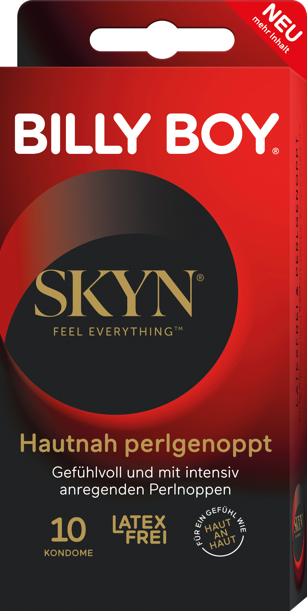 BILLY BOY Skyn Hautnah perlgenoppt 10 St. SB-Pack.