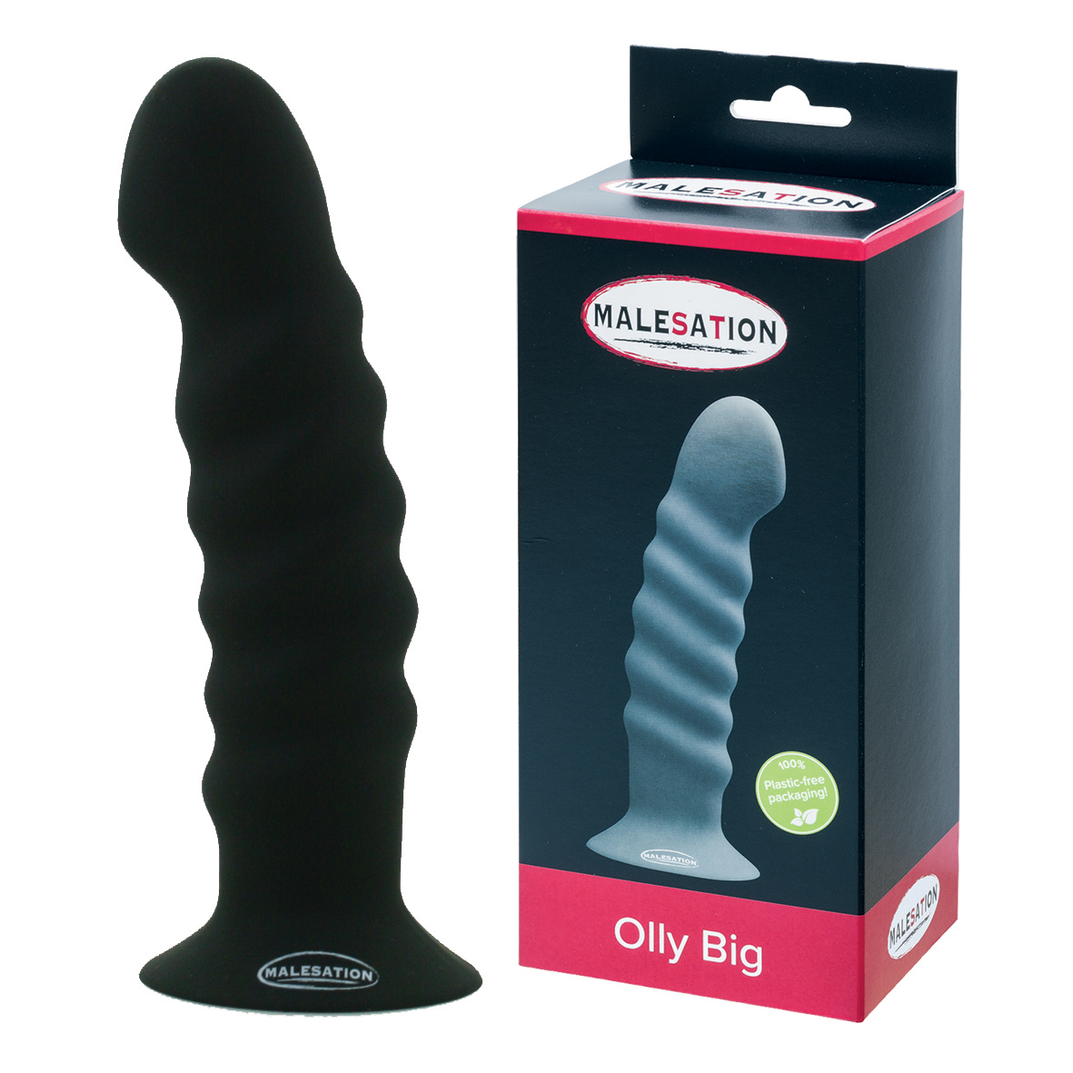 MALESATION Olly Dildo groß schwarz