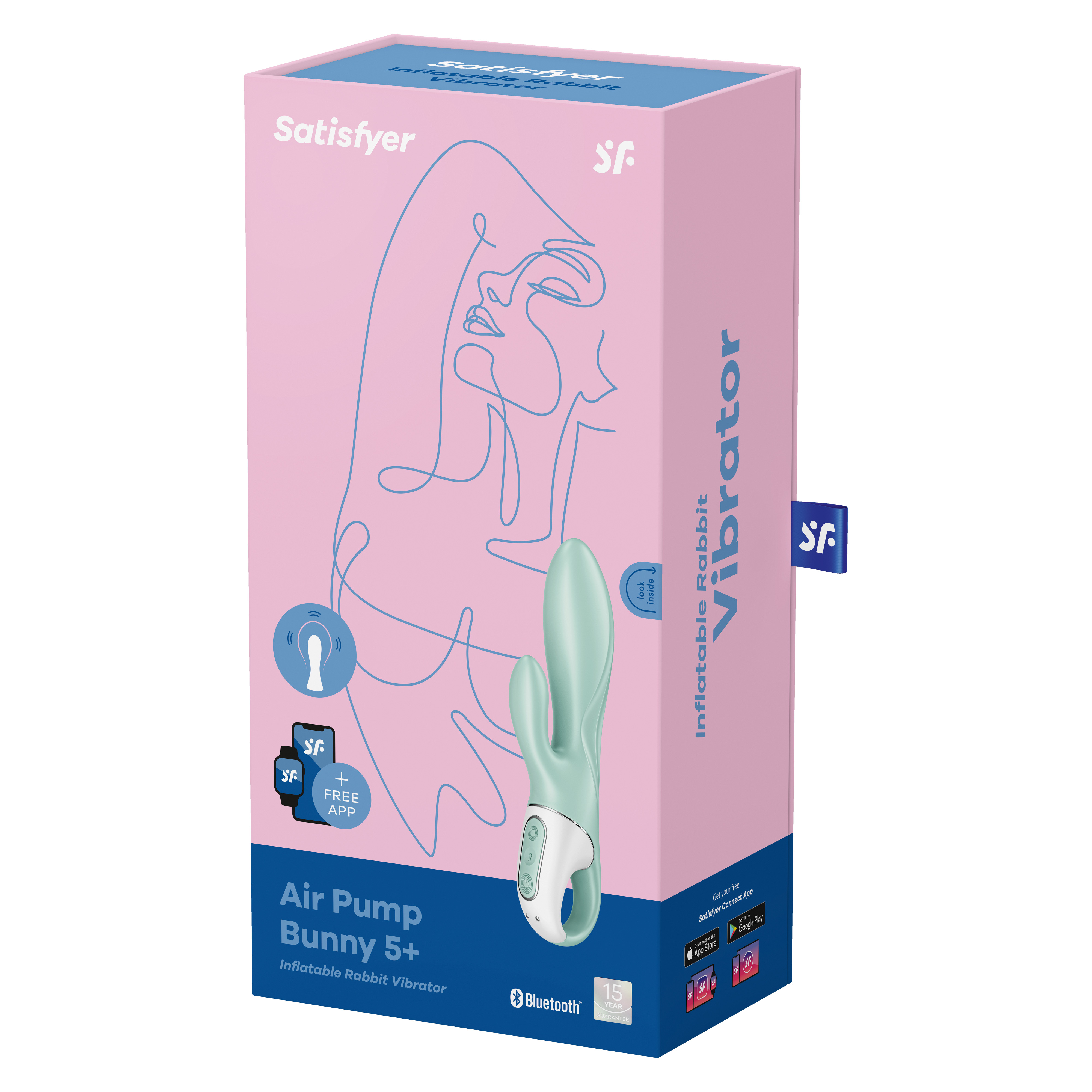 SATISFYER Air Pump Bunny 5+ mint