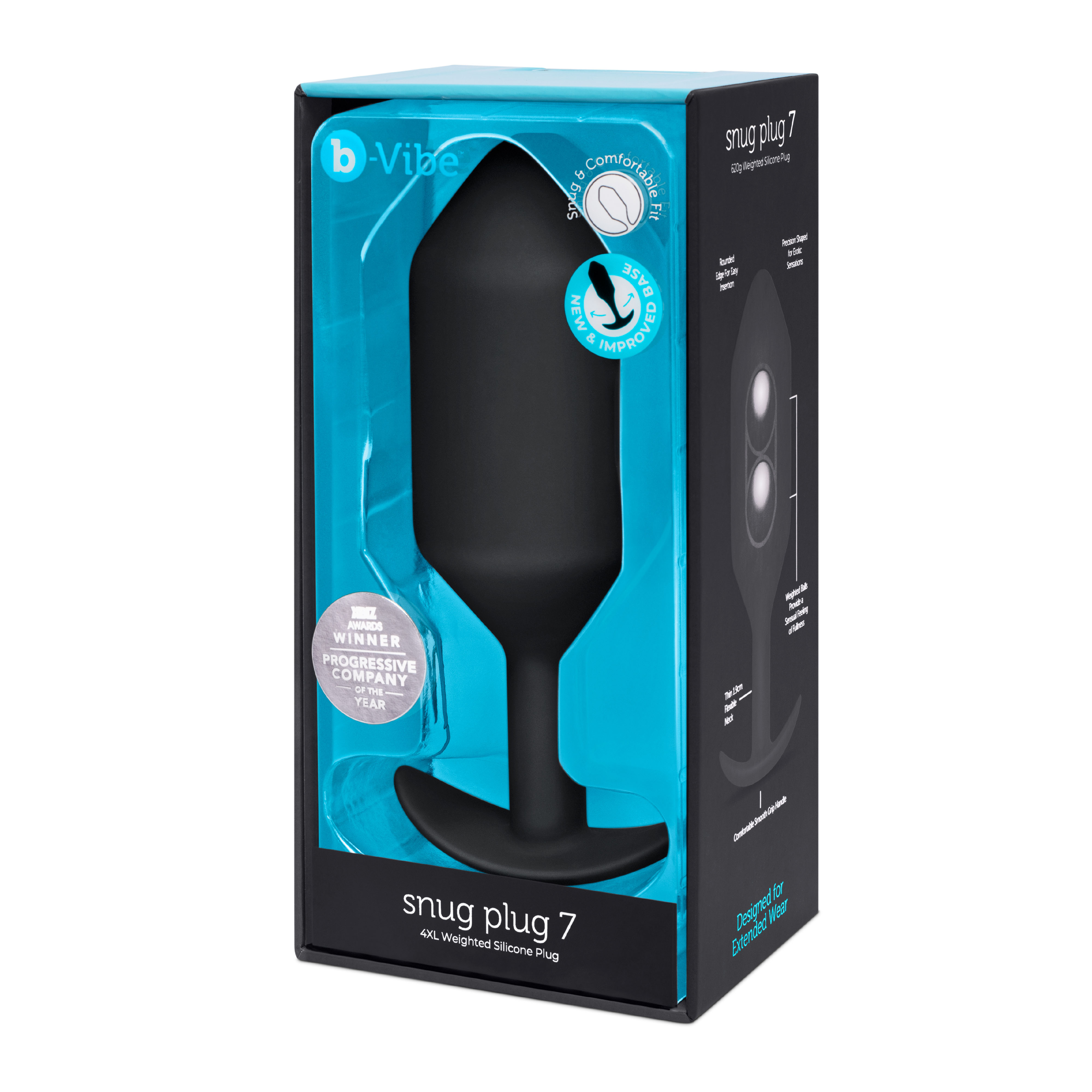 b-Vibe Snug Plug 7 Black