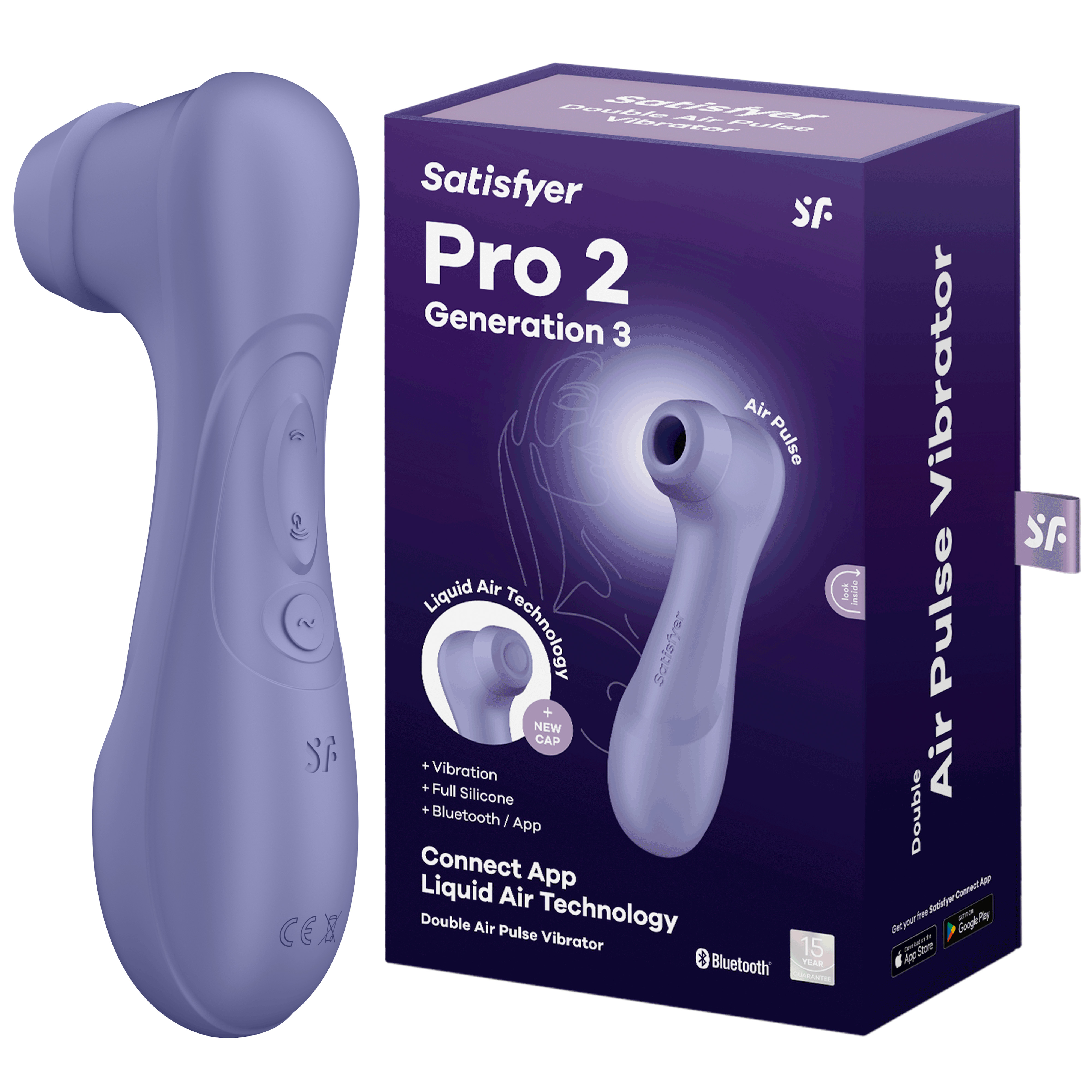 SATISFYER Pro 2 Generation 3 lilac+