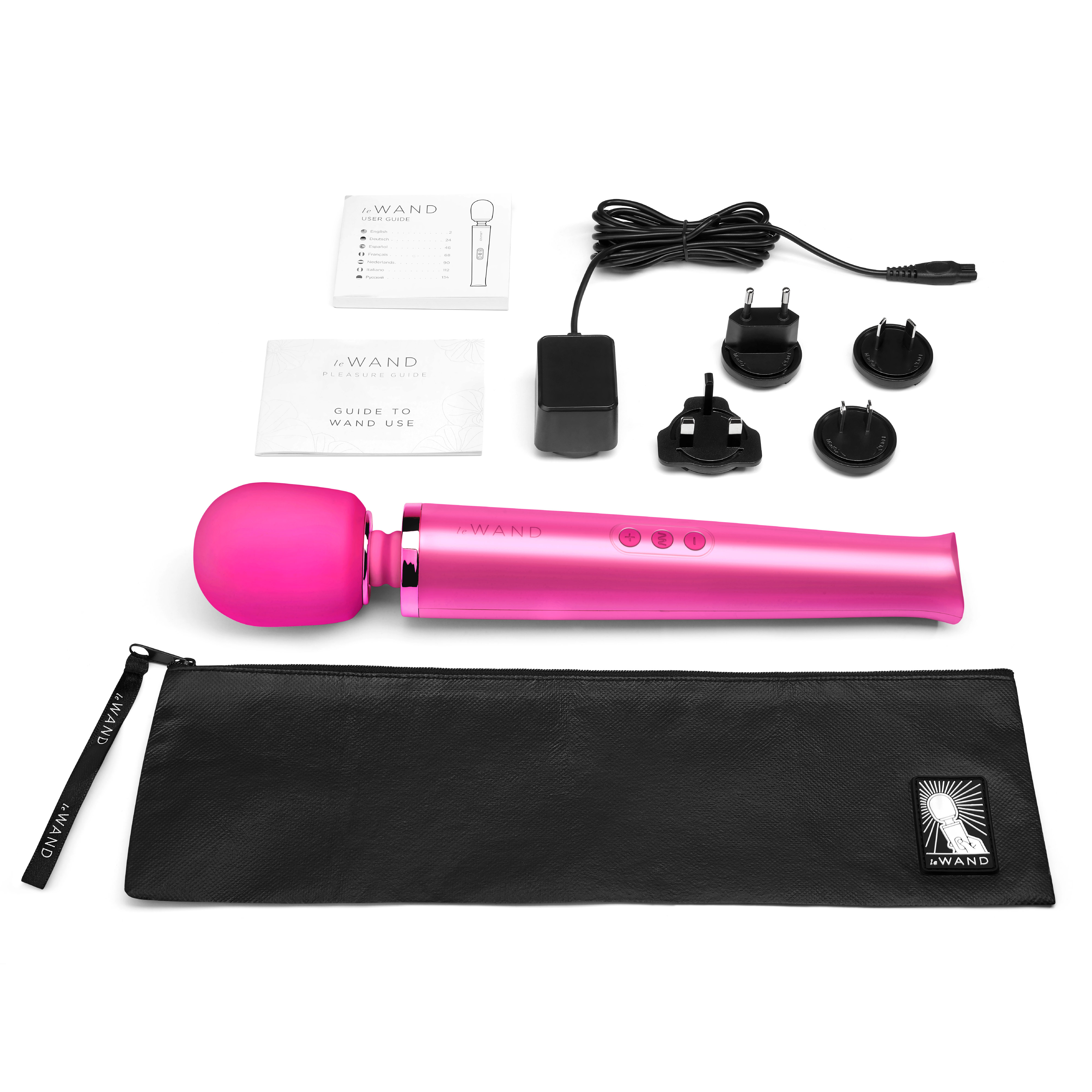 Le Wand Magenta rechargeable massager