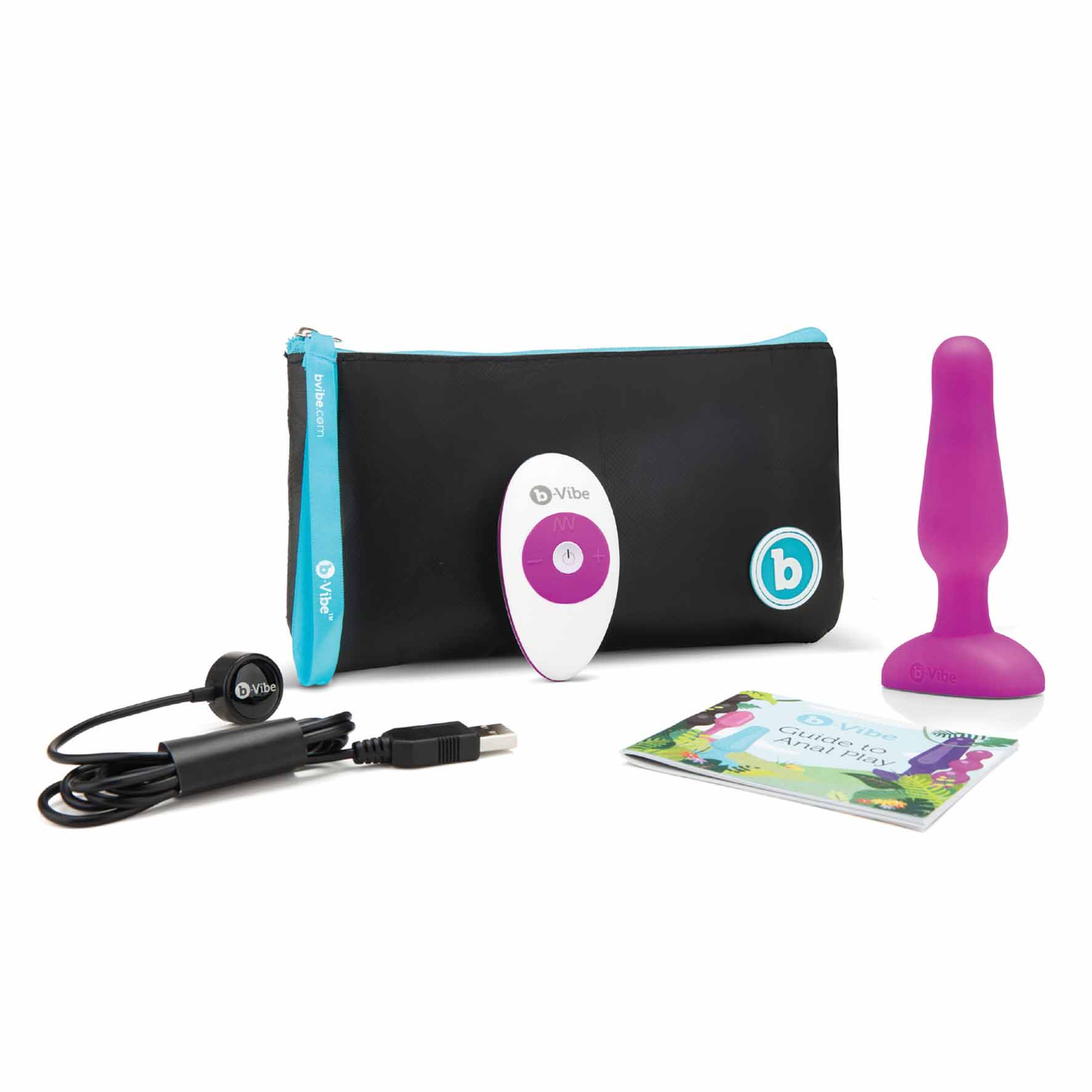 b-Vibe Novice Plug Fuchsia