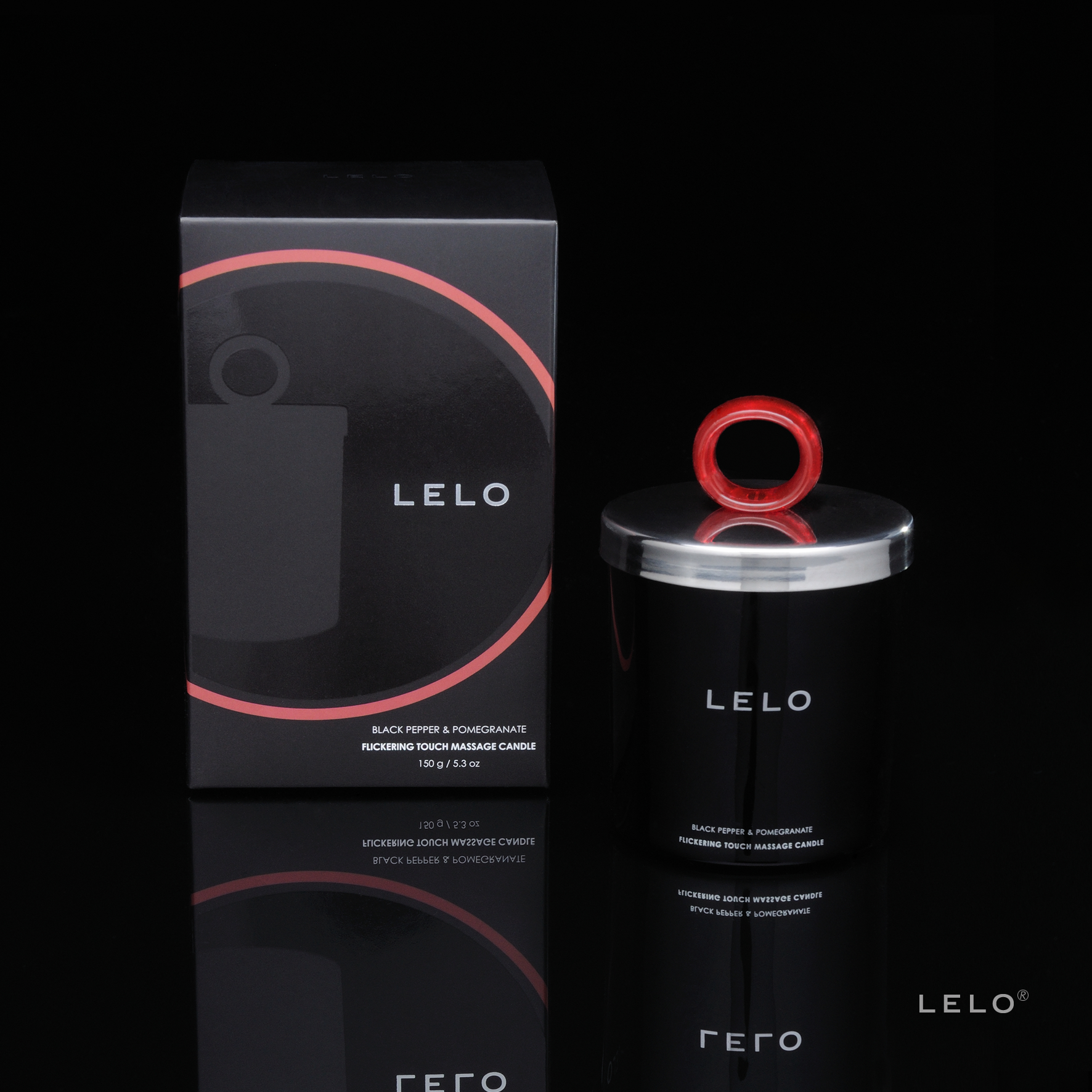 LELO Massage Candle Black Pepper & Pomegranate