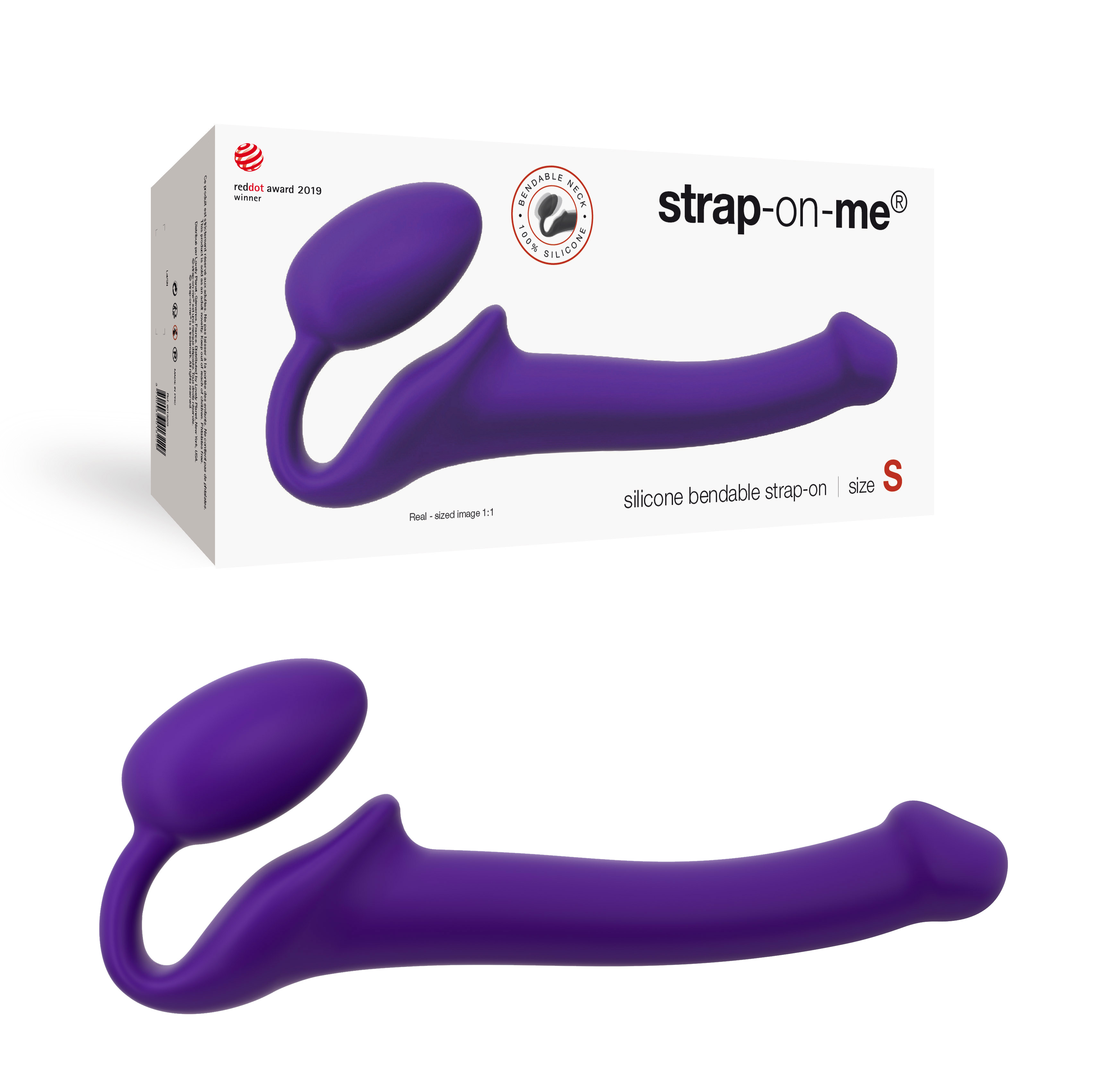 Strap-on-me Bendable Strap-on purple S