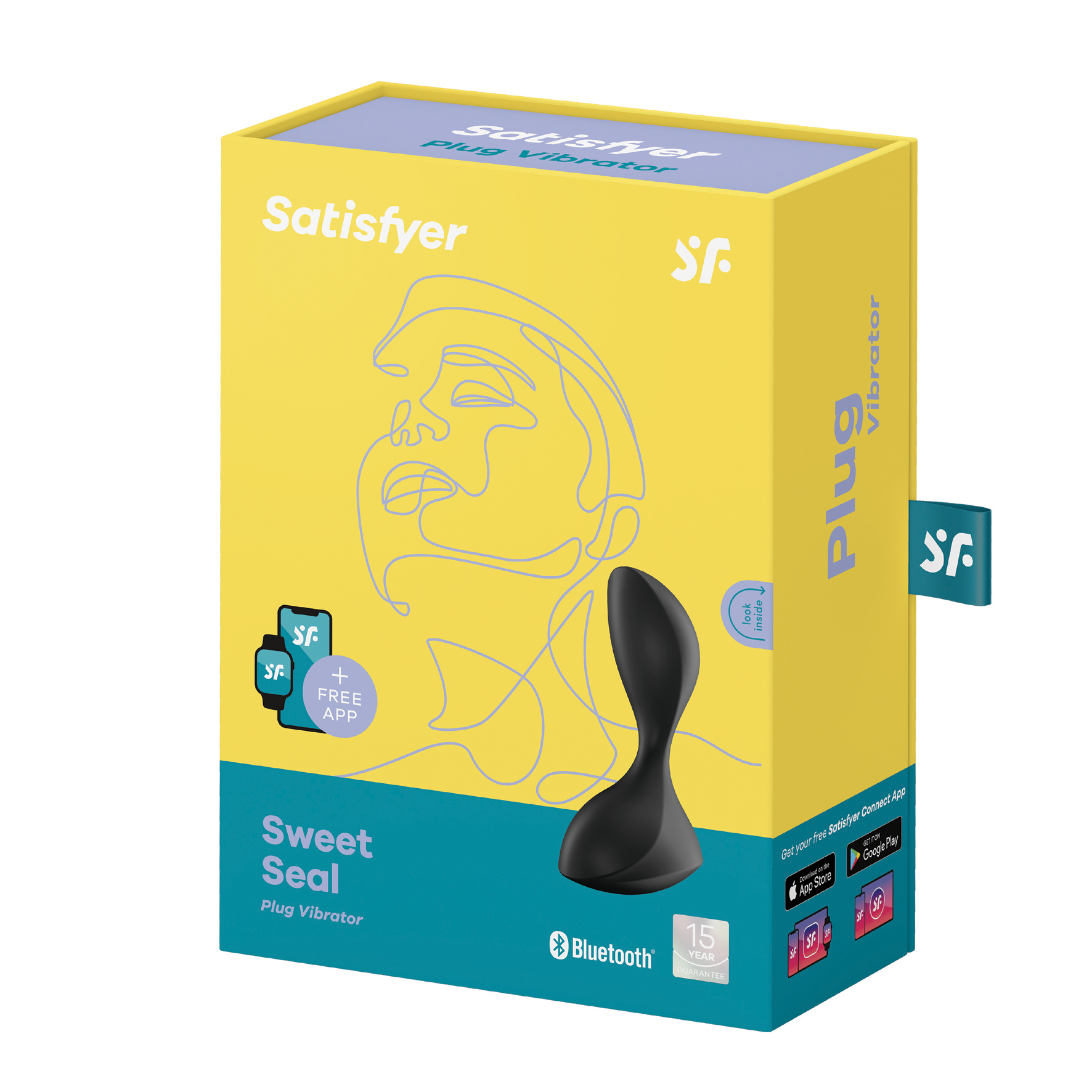 SATISFYER Sweet Seal black