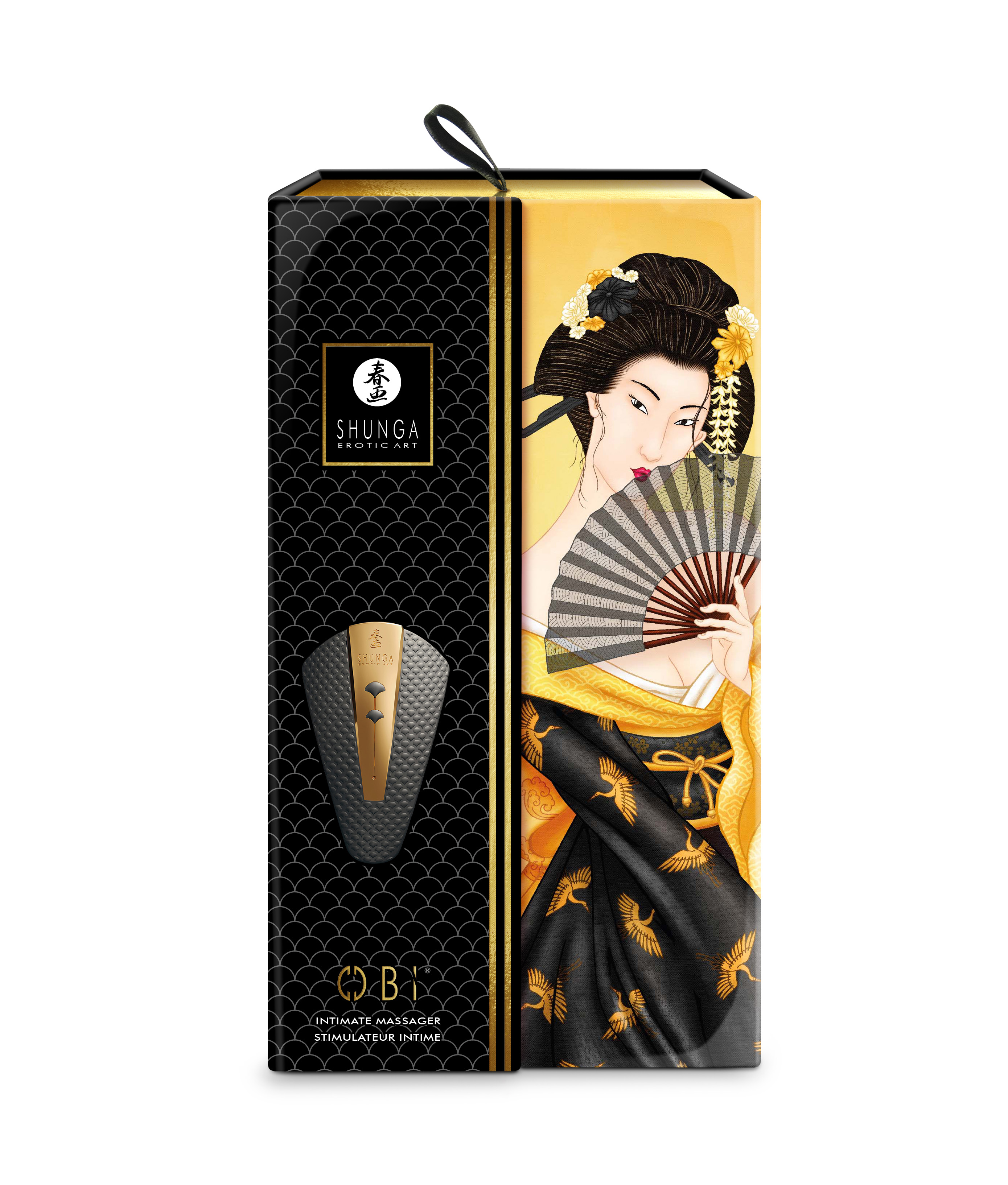 Shunga - OBI - Intimate massager black