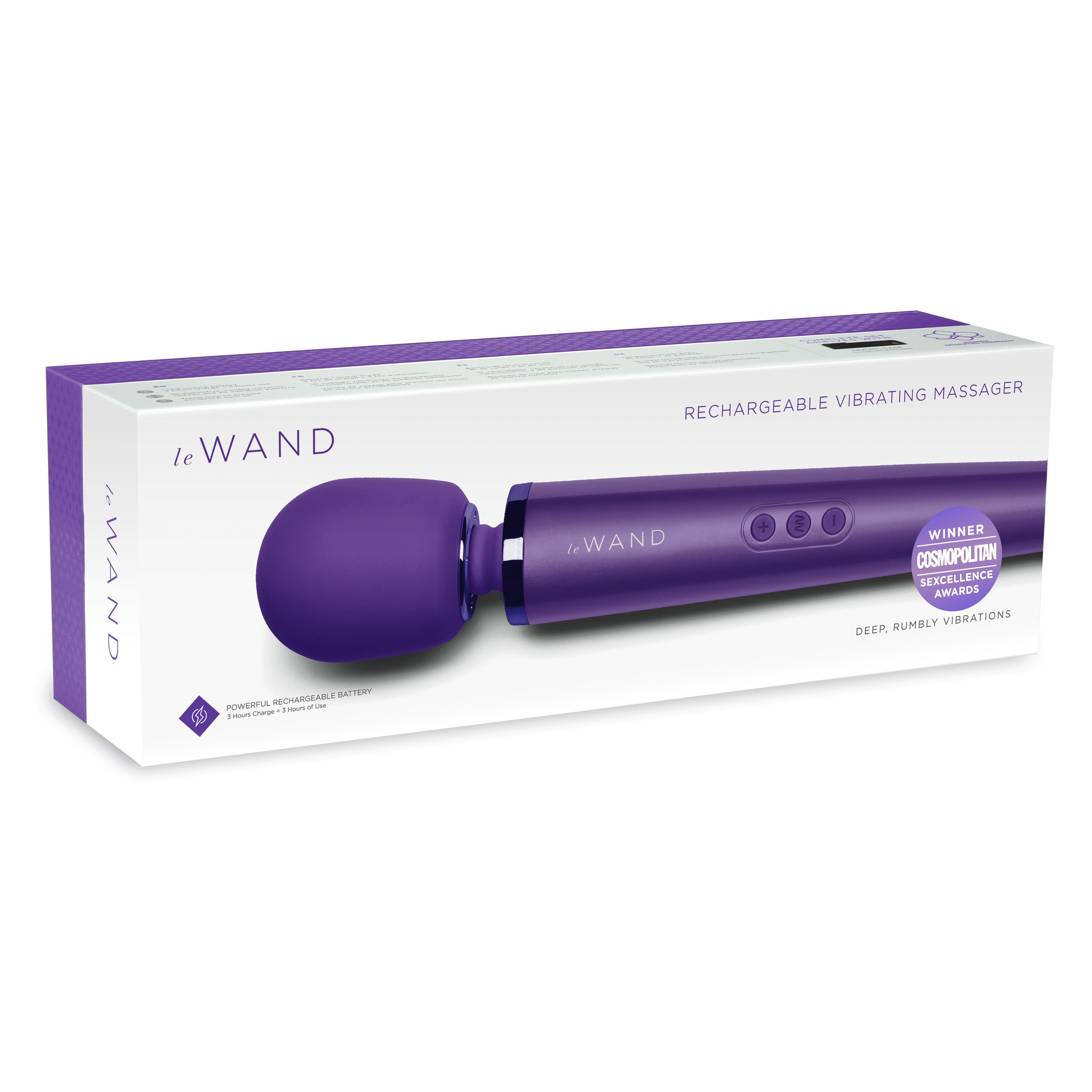 Le Wand Purple rechargeable massager