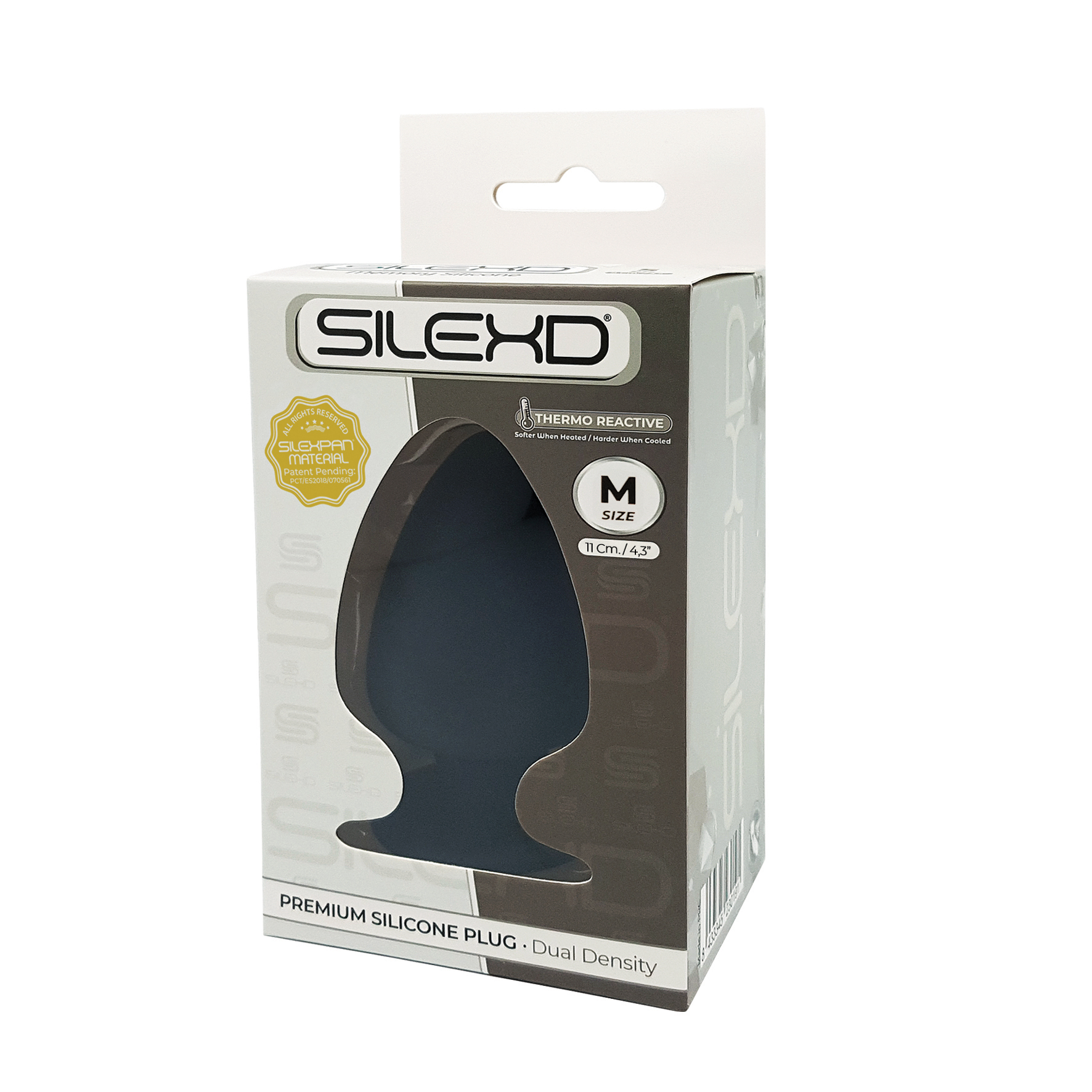 SILEXD Model 1 Silicone Plug M black