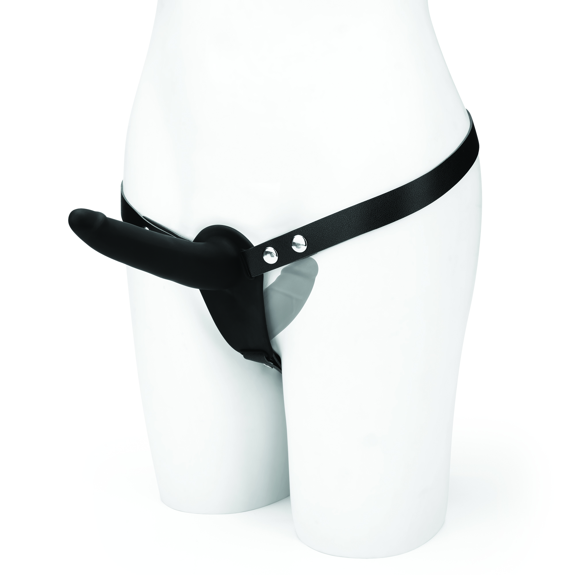 LUX FETISH Silicone Strap-on Harness Dildo