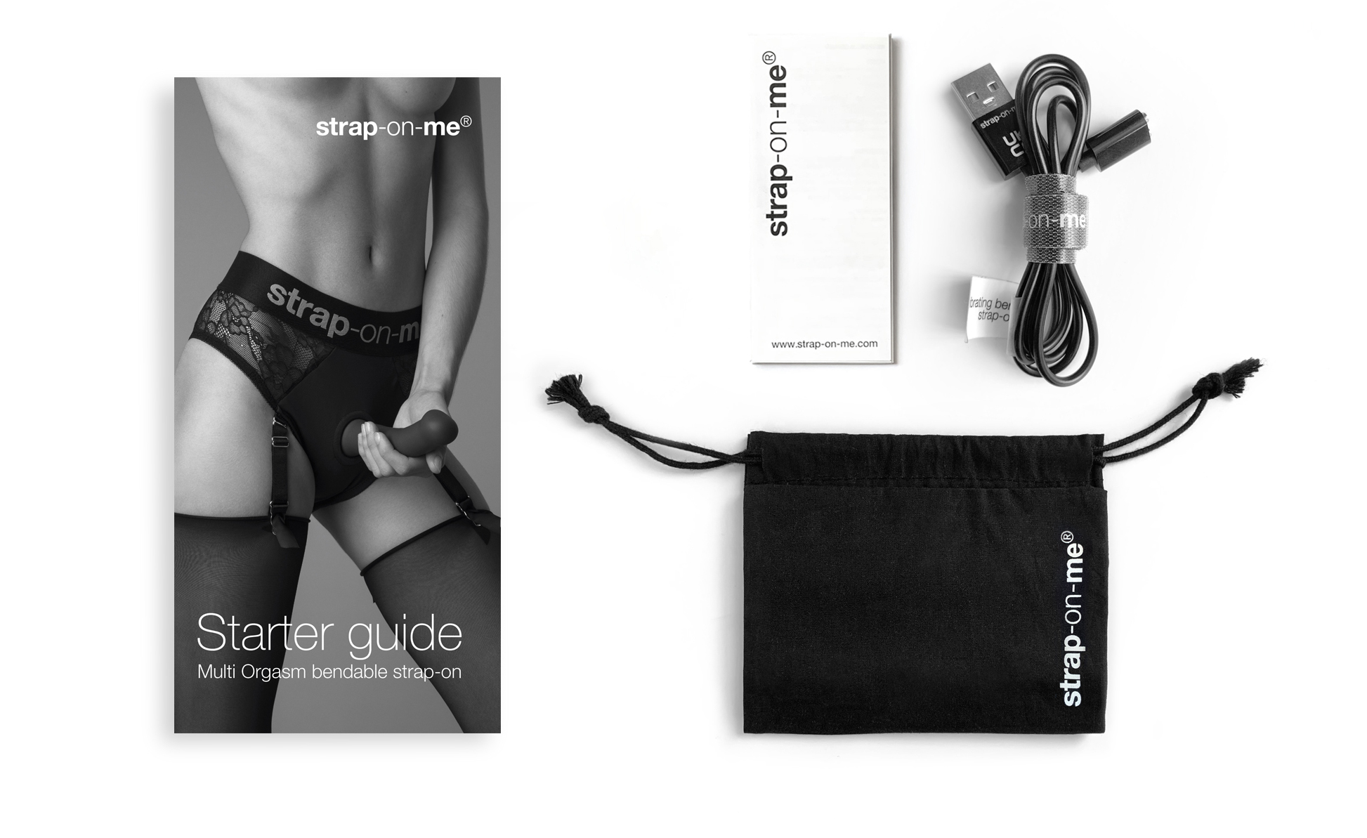 Strap-on-me Multi-Orgasm Bendable night blue XL Strap-on-me Multi-Orgasm Bendable night blue XL