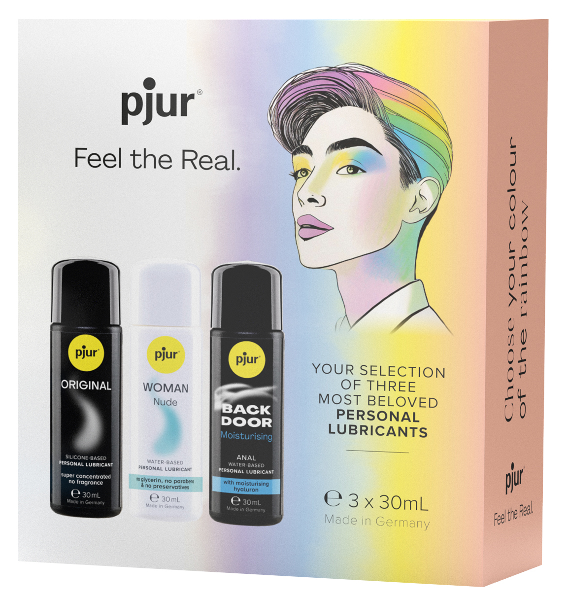 pjur Pride Box (Original 30ml, Backdoor 30ml, Nude 30ml)