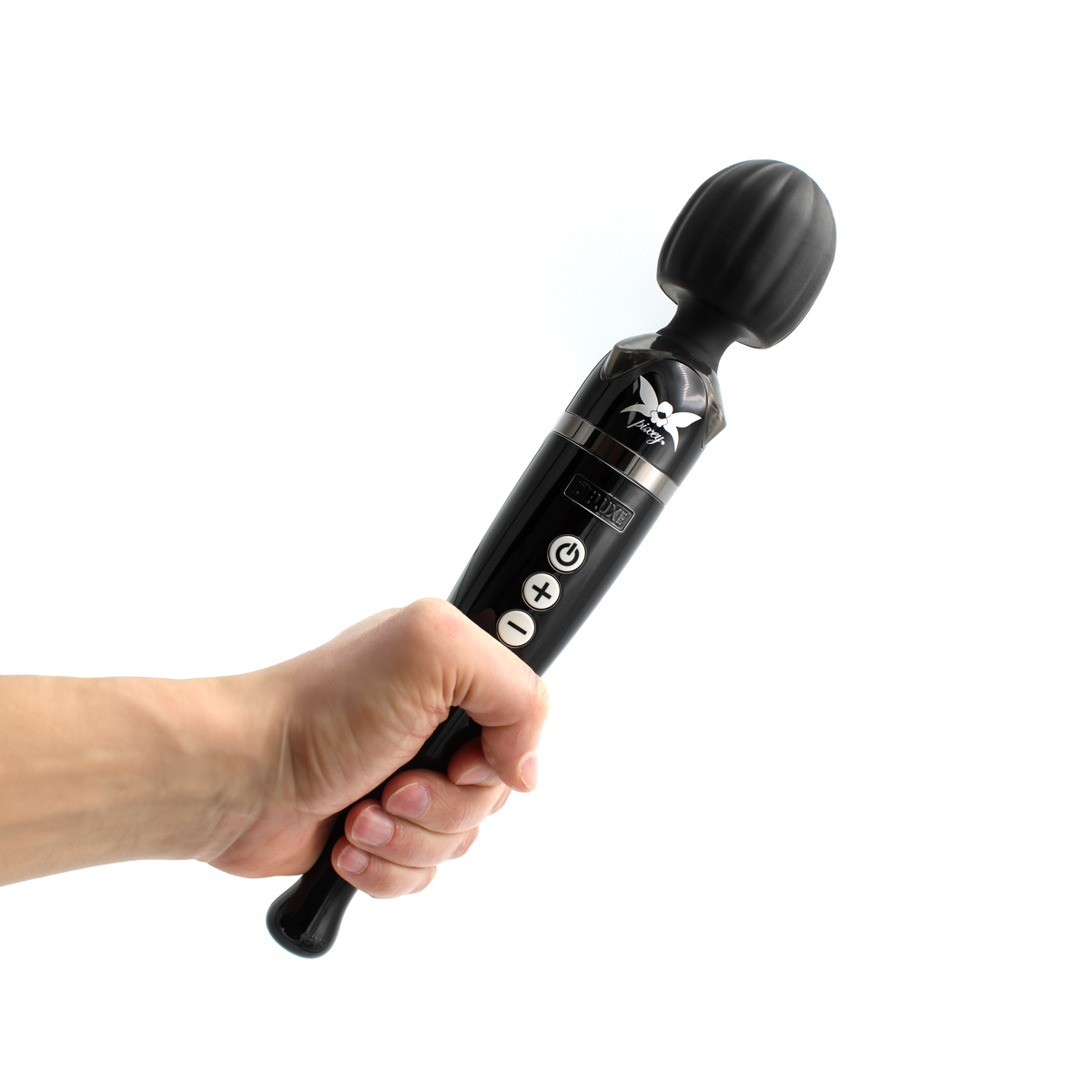 Pixey Deluxe Wand Massager black chrome Pixey Deluxe Wand Massager black chrome