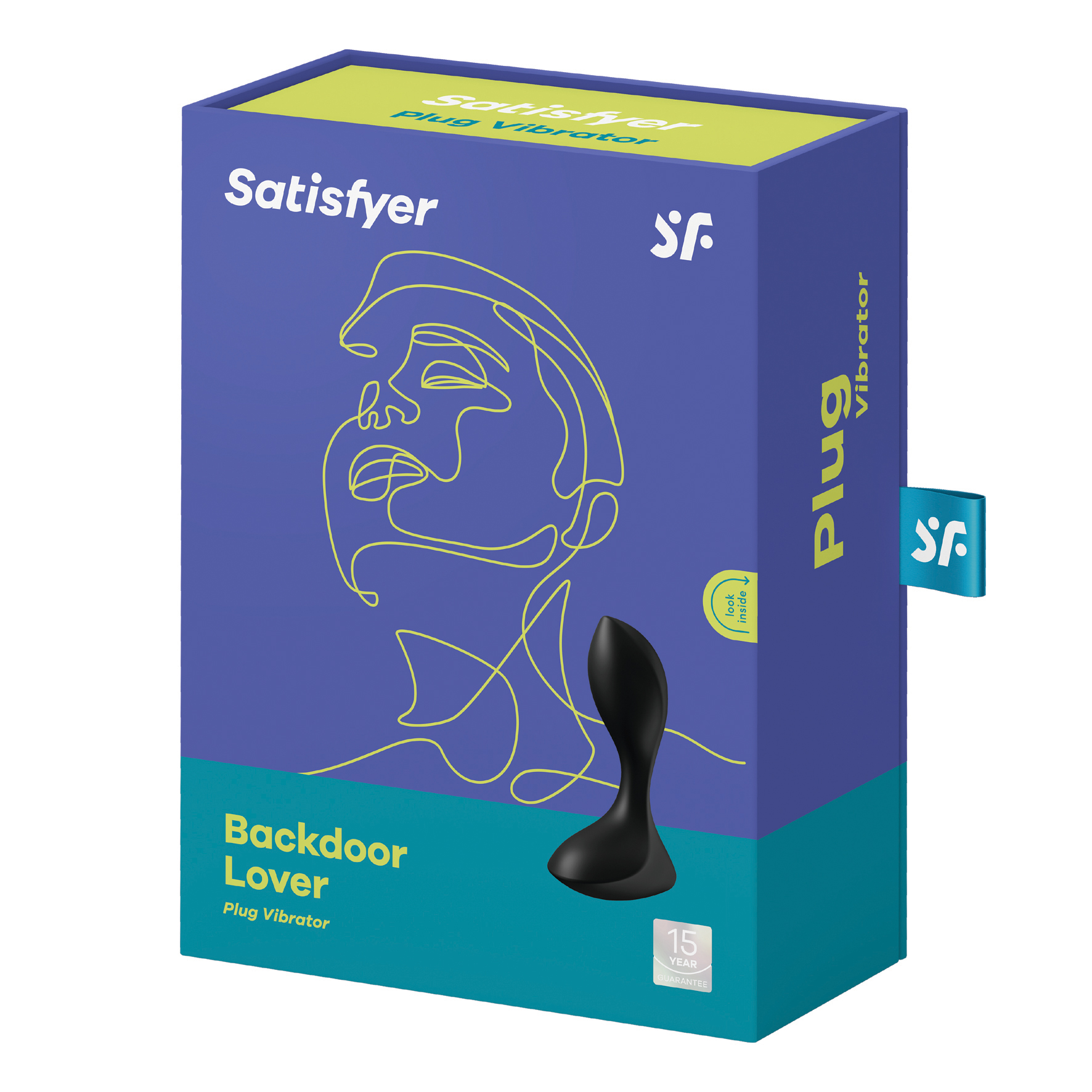 SATISFYER Backdoor Lover black