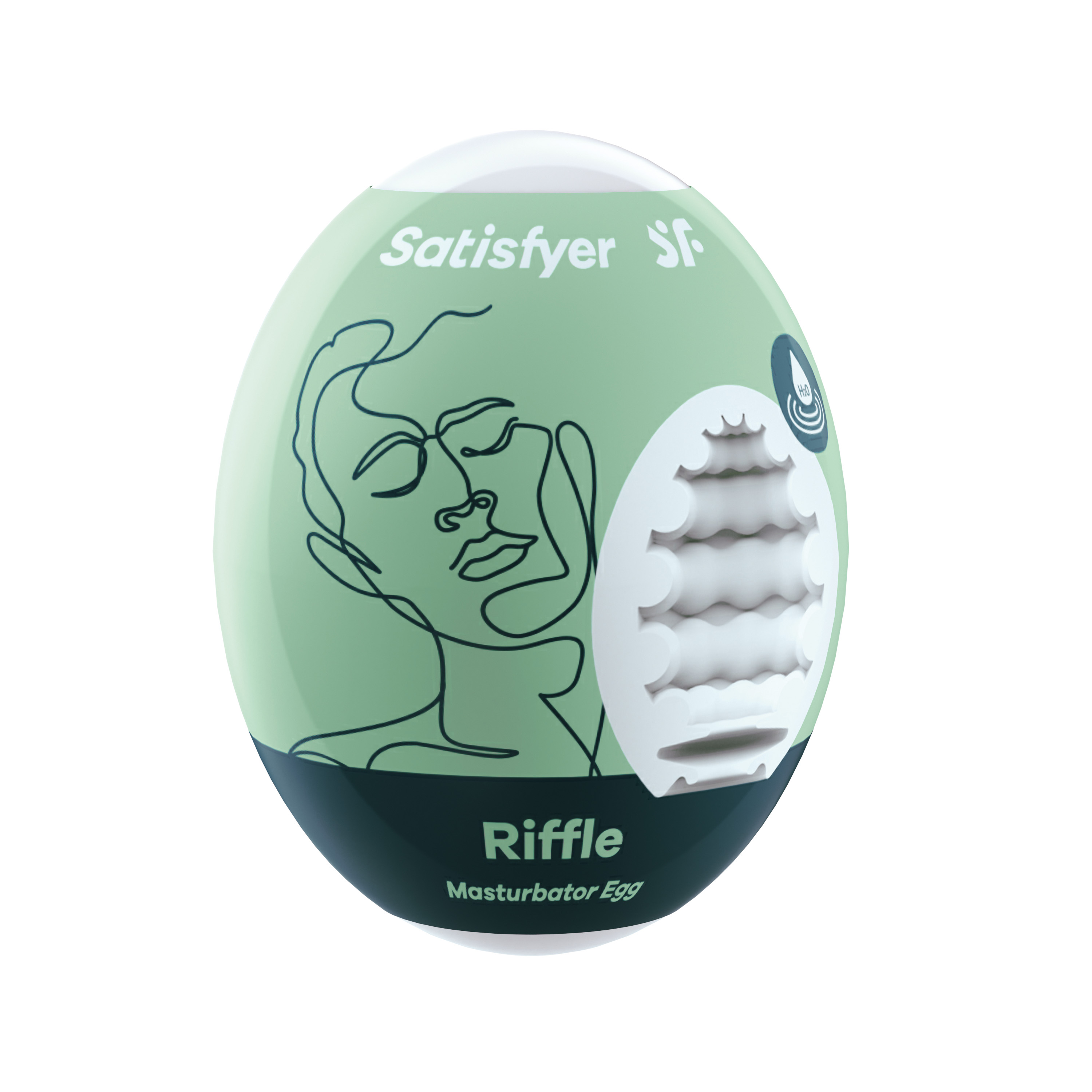 SATISFYER Men Masturbator Egg Single Riffle