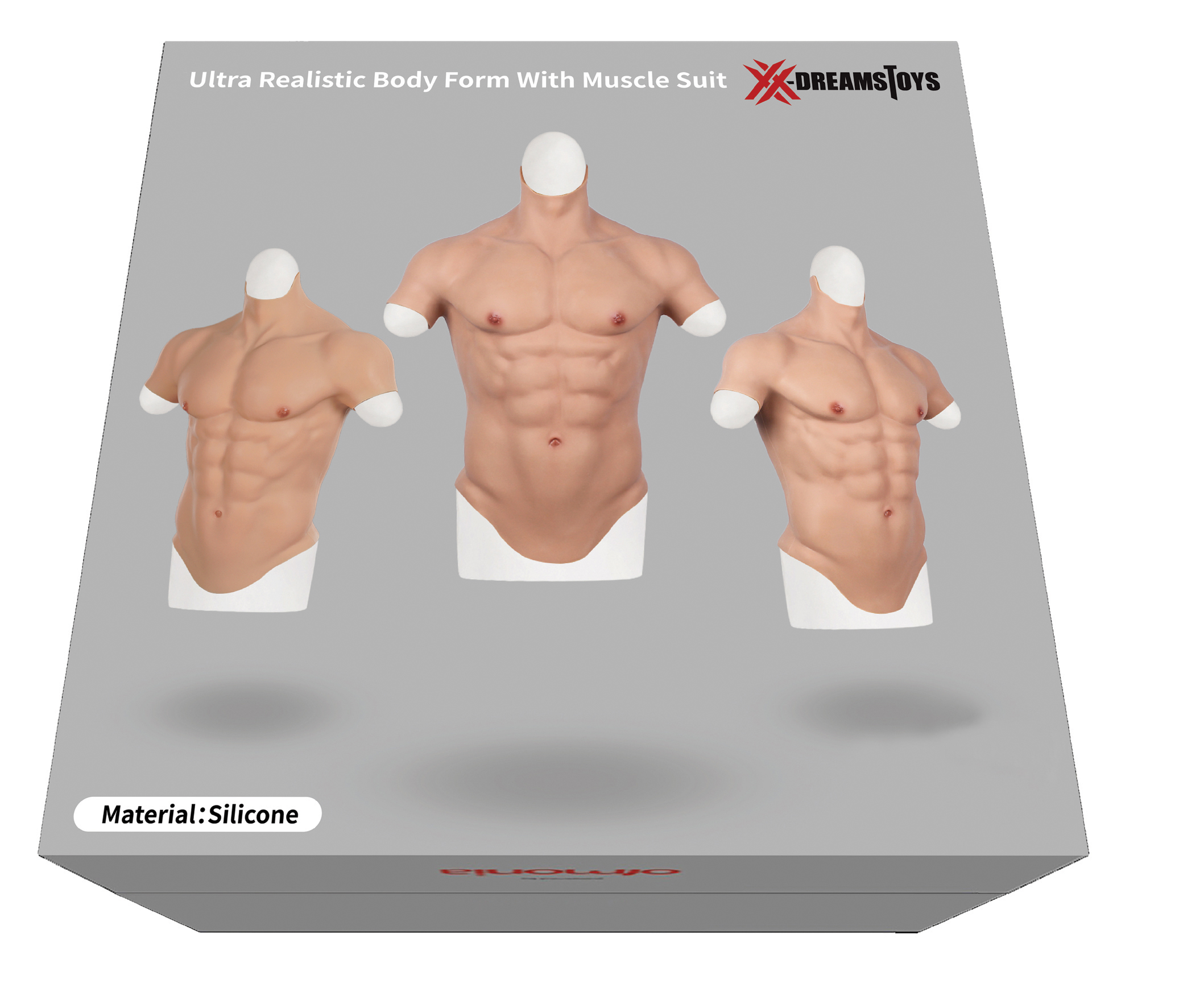 XX-DREAMSTOYS Ultra Realistic Muscle Suit Men Size L XX-DREAMSTOYS Ultra Realistic Muscle Suit Men Size L