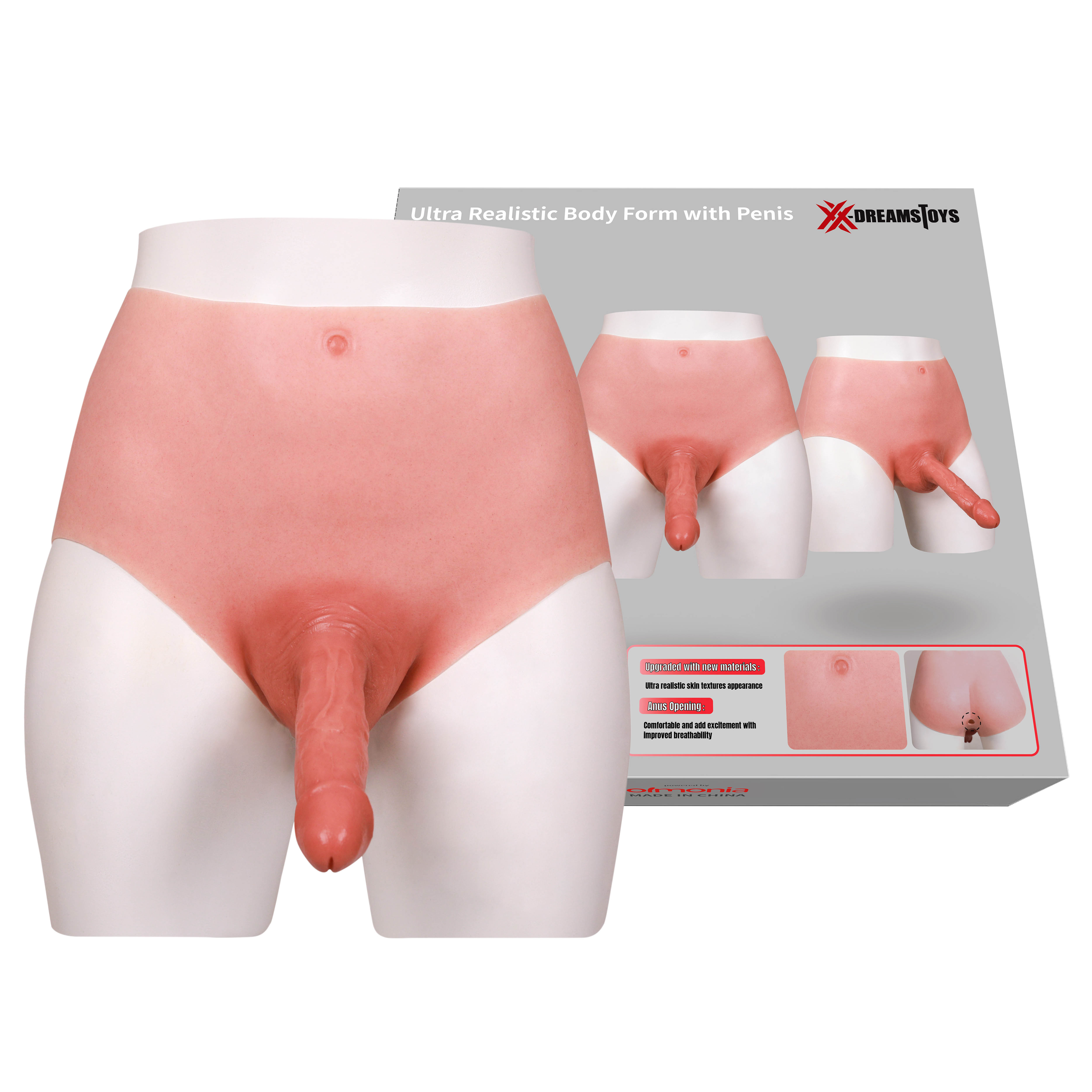 XX-DREAMSTOYS Ultra Realistic Penis Form Size L XX-DREAMSTOYS Ultra Realistic Penis Form Size L