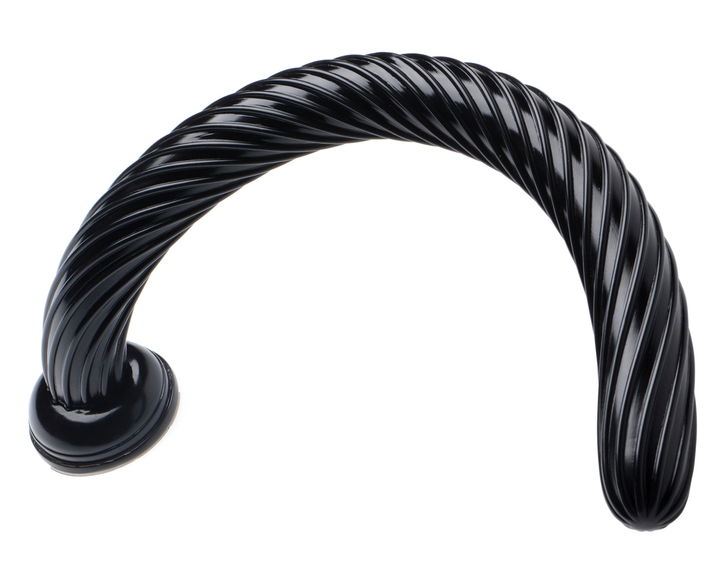 HOSED Spiral Hose 19' Dildo black