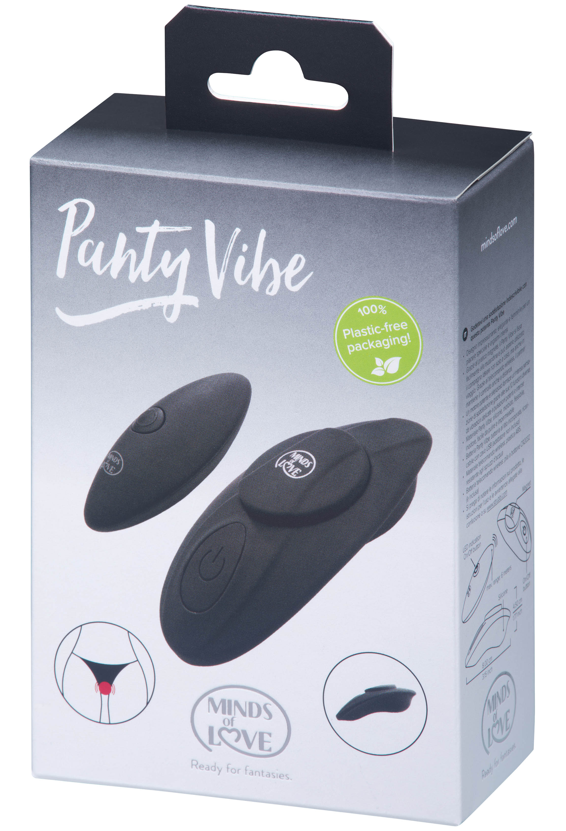 MINDS of LOVE Panty Vibe schwarz MINDS of LOVE Panty Vibe schwarz