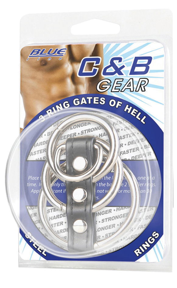 BLUE LINE C&B GEAR 3 Ring Gates Of Hell w. D-Ring