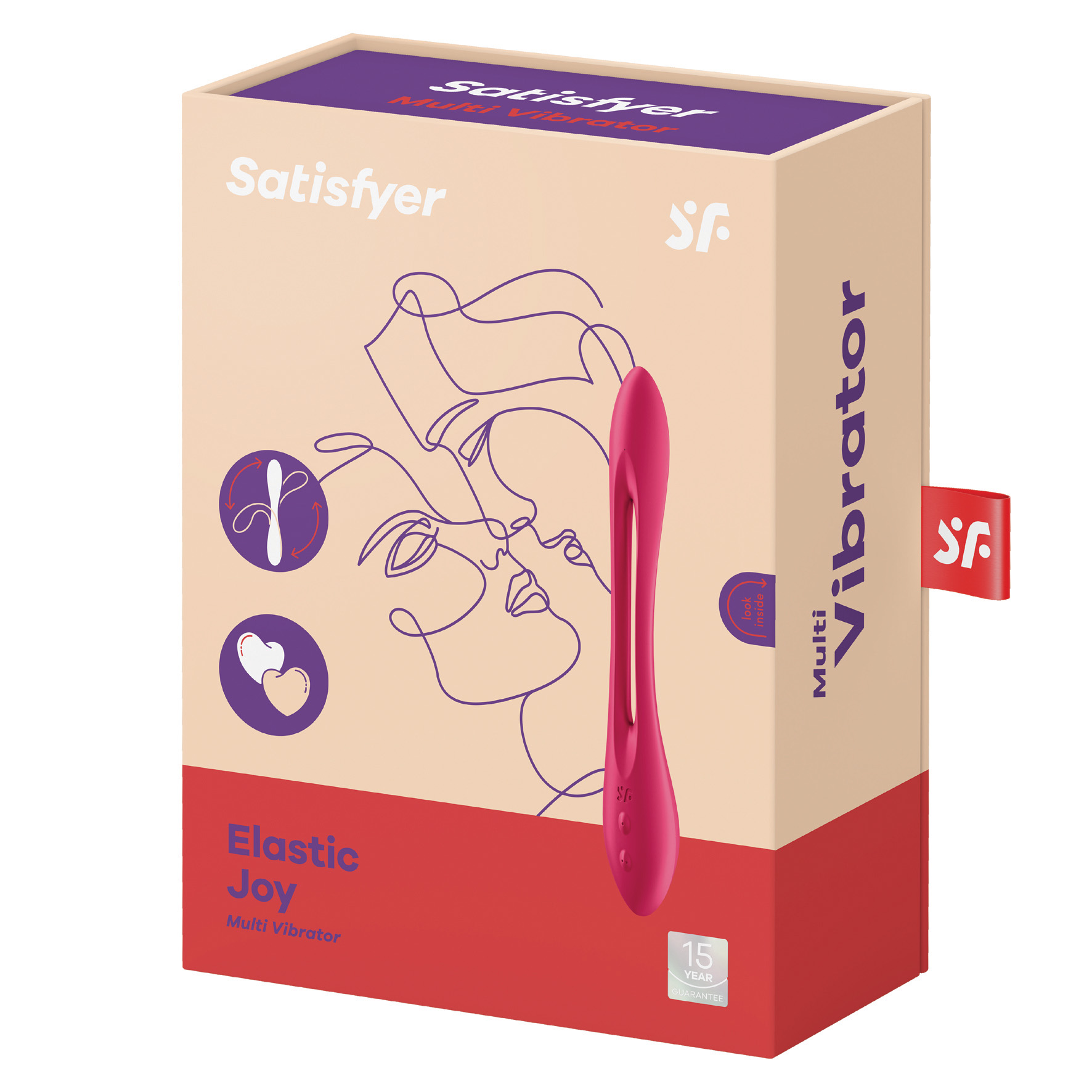 SATISFYER Elastic Joy red