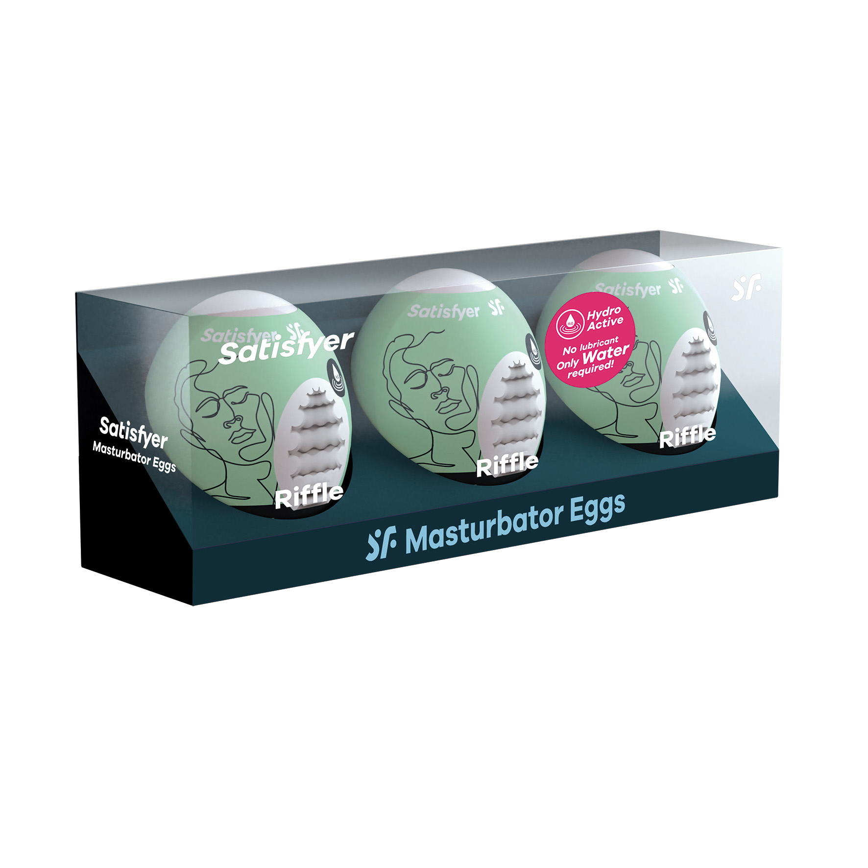 SATISFYER Men Masturbator Egg Riffle 3er Set