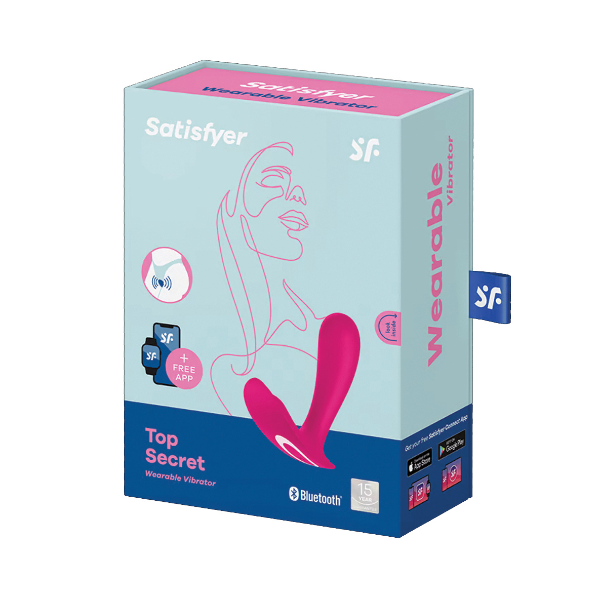 SATISFYER Top Secret Vibrator pink