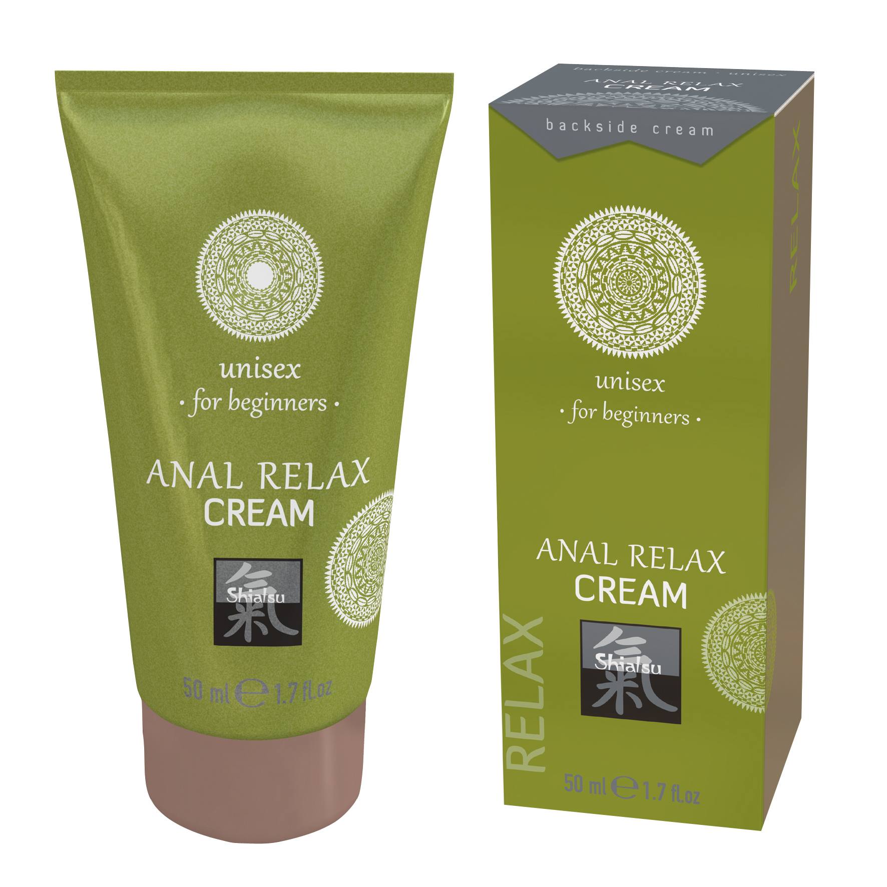 SHIATSU Anal relax cream beginners 50ml