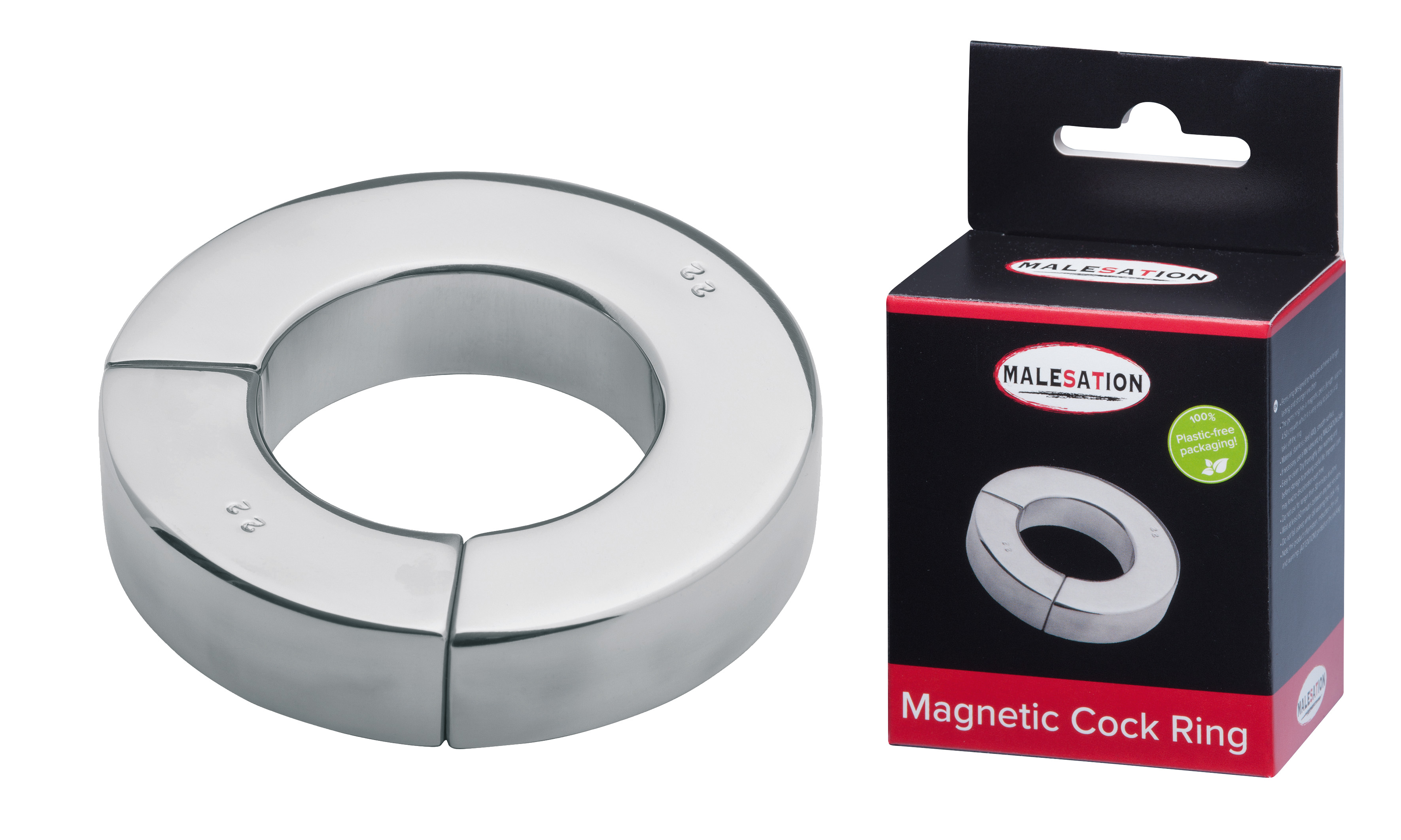 MALESATION Magnetic Cock Ring