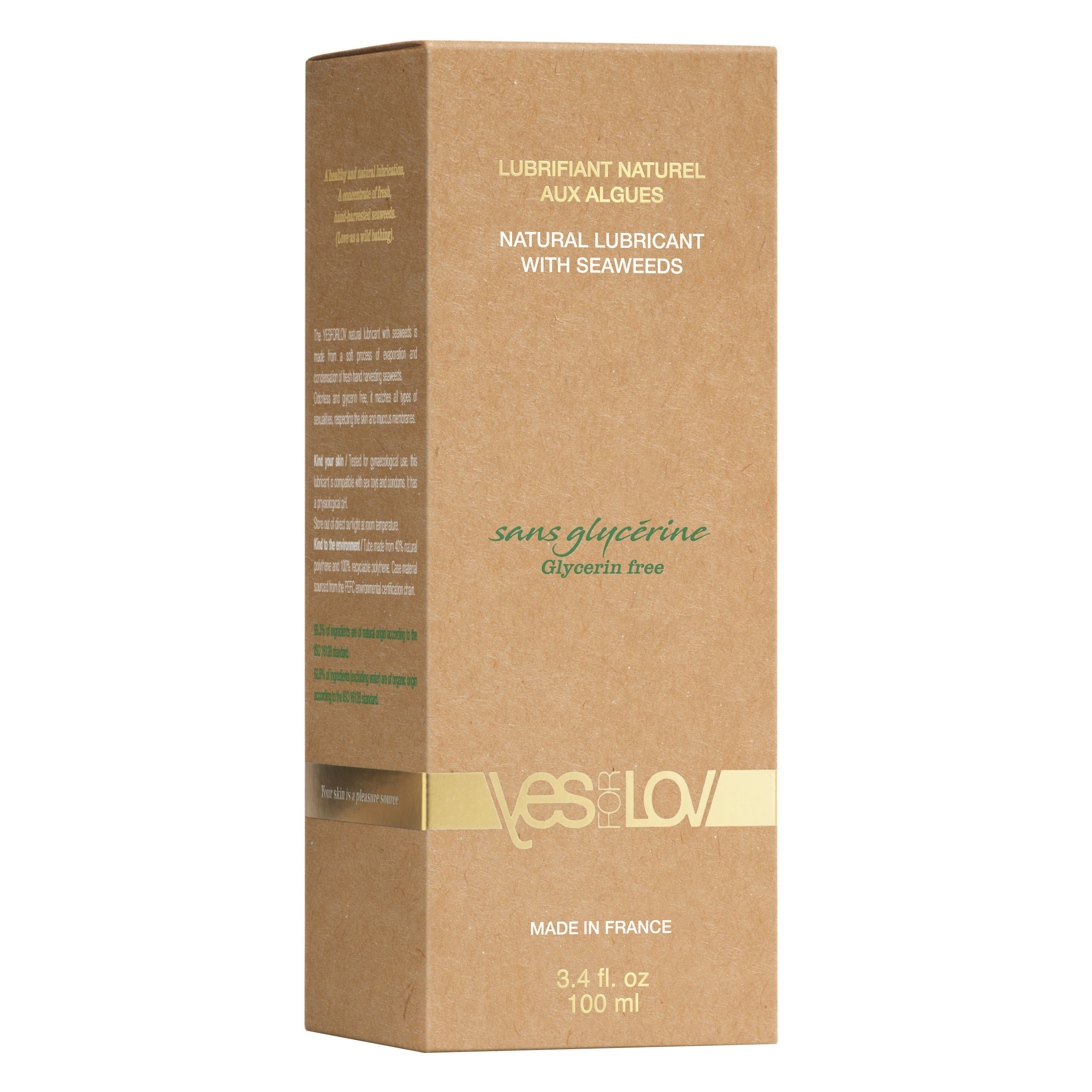 YESforLOV - Natural Lubricant with Seaweeeds 100ml