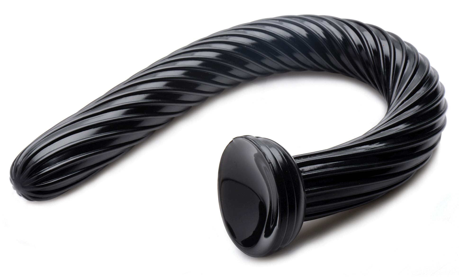 HOSED Spiral Hose 19' Dildo black