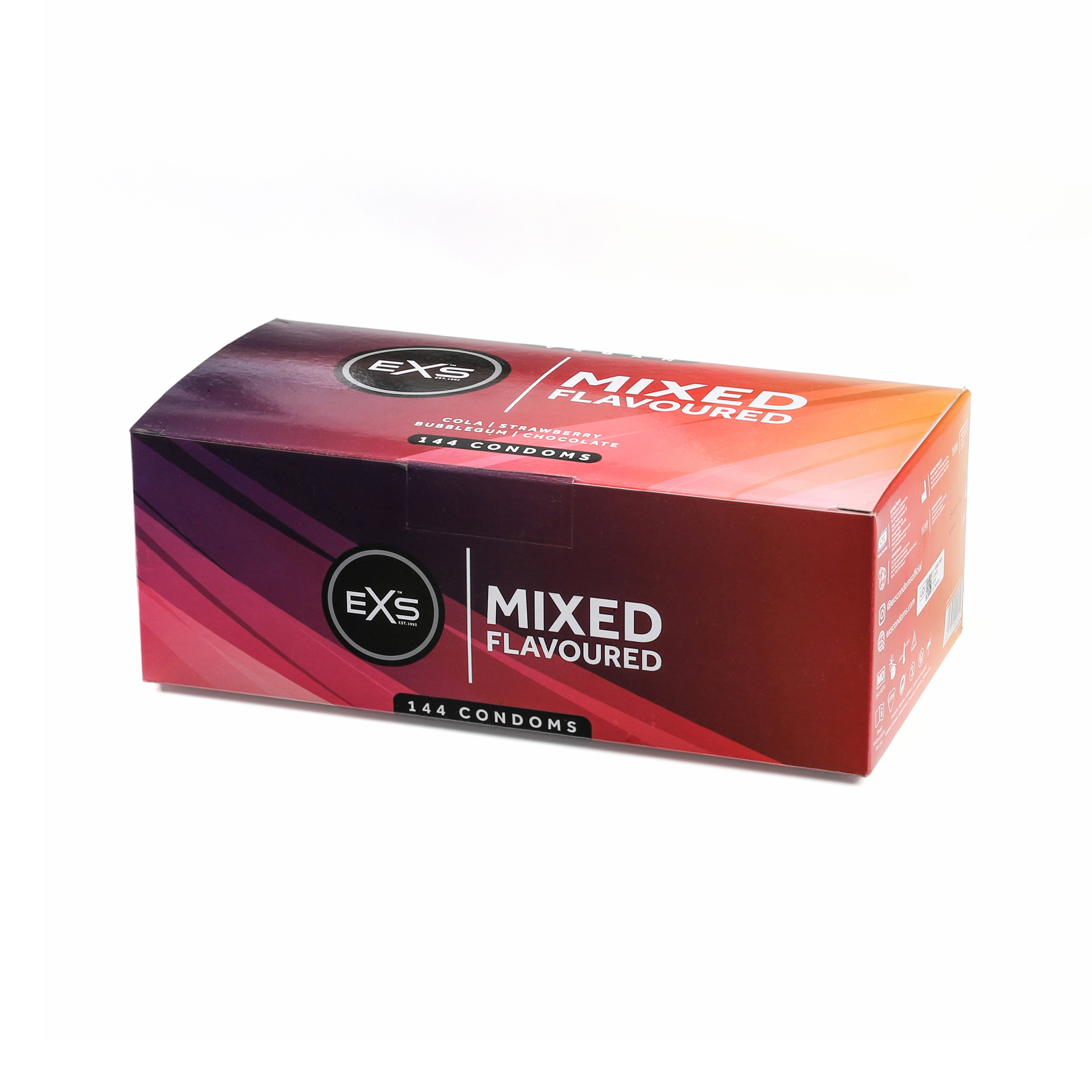 EXS Mixed Flavoured condoms (144pcs)
