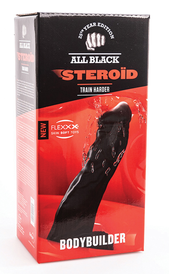 600000009625_2 ALL BLACK STEROID Bodybuilder Black