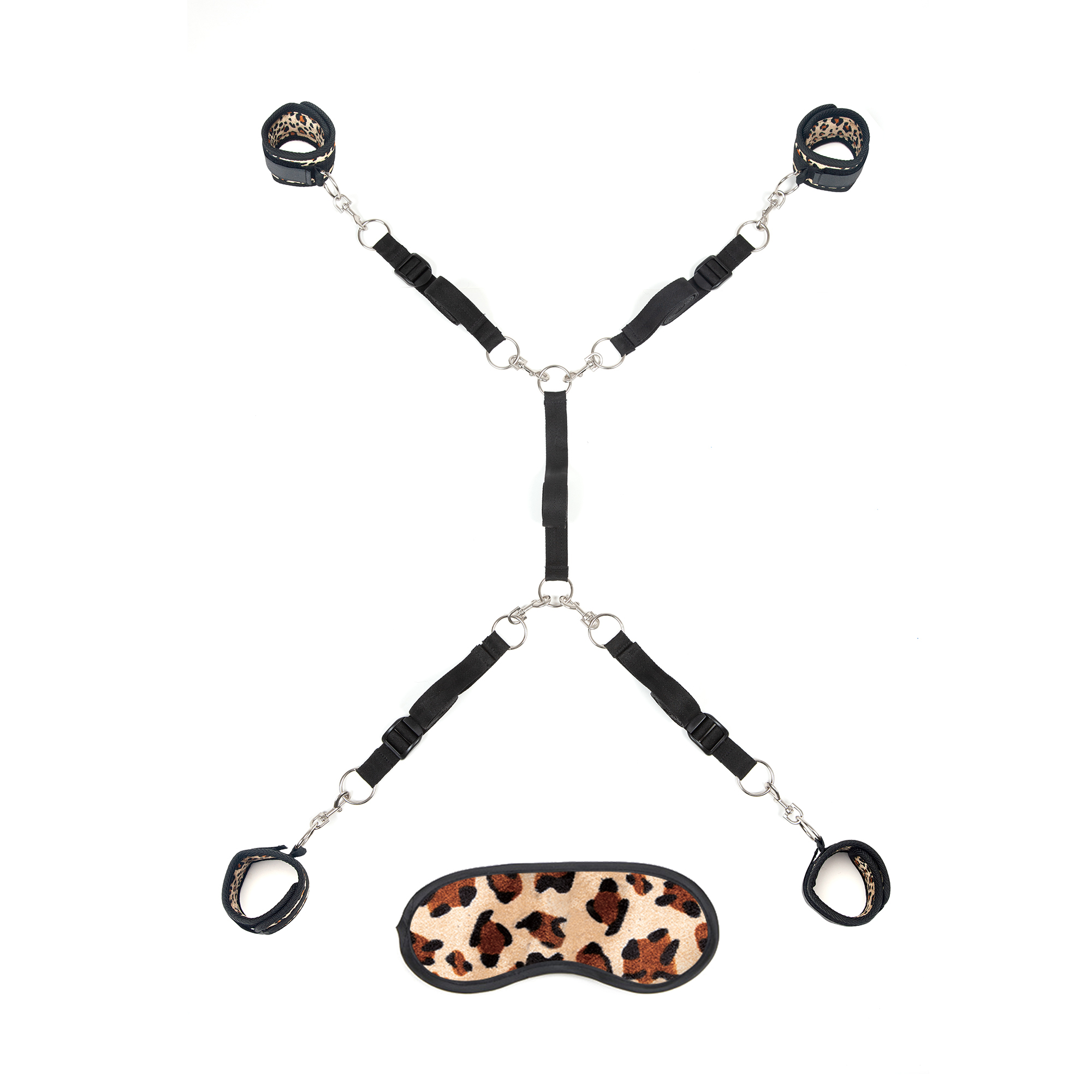 LUX FETISH 7 PC Bed Spreader - Leopard