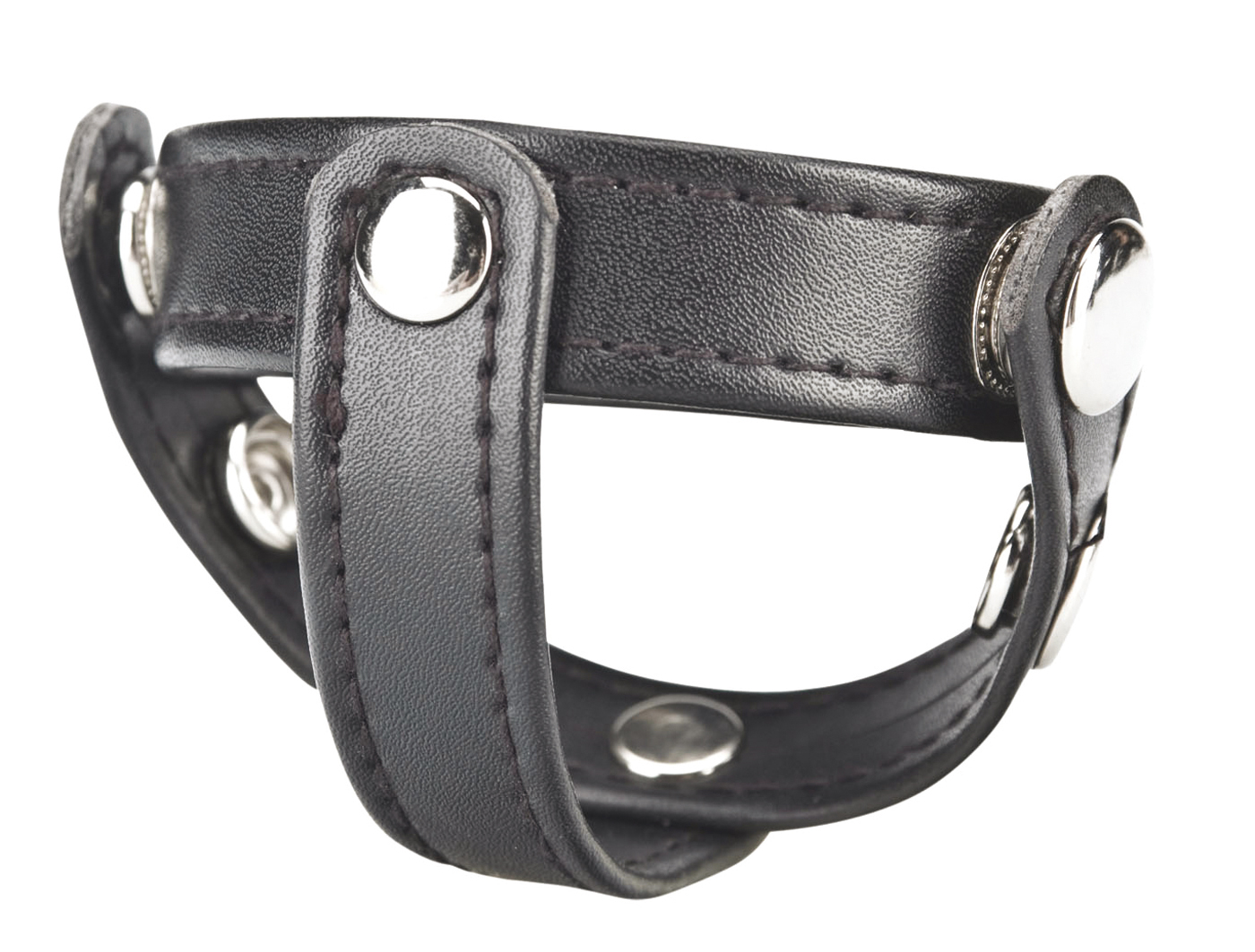 BLUE LINE C&B GEAR T-Style Cock ring with Ball Divider