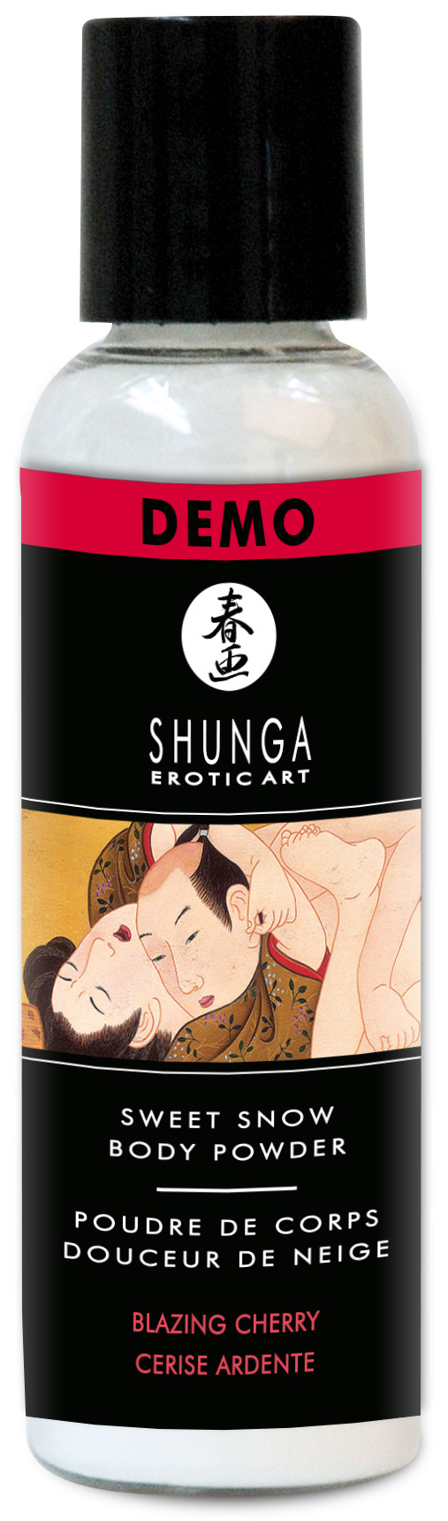 SHUNGA Edible Body Powder Cherry 60g TESTER