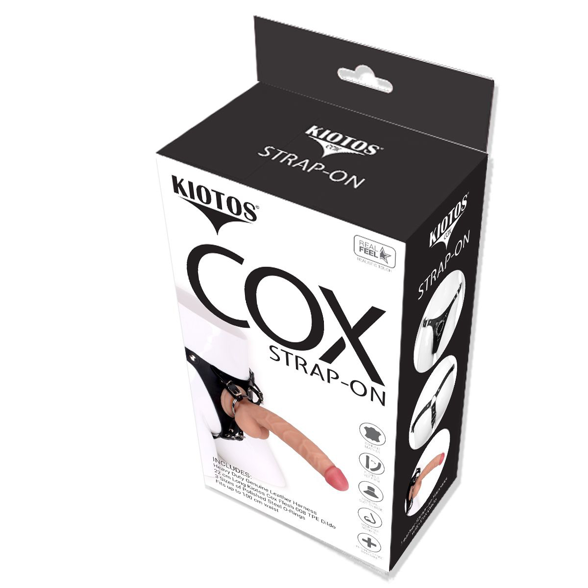 KIOTOS COX Strap-on + Dildo flesh