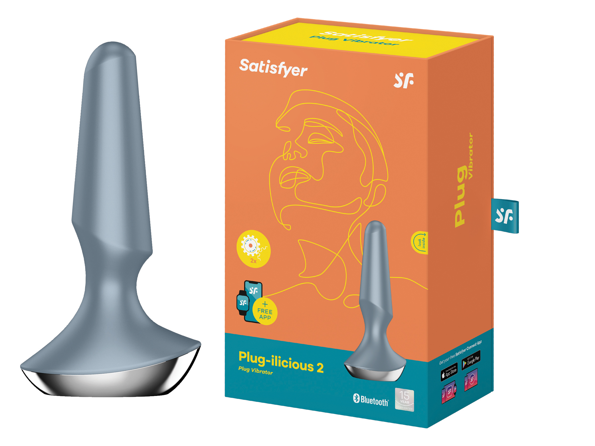 SATISFYER Plug-ilicious 2 ice