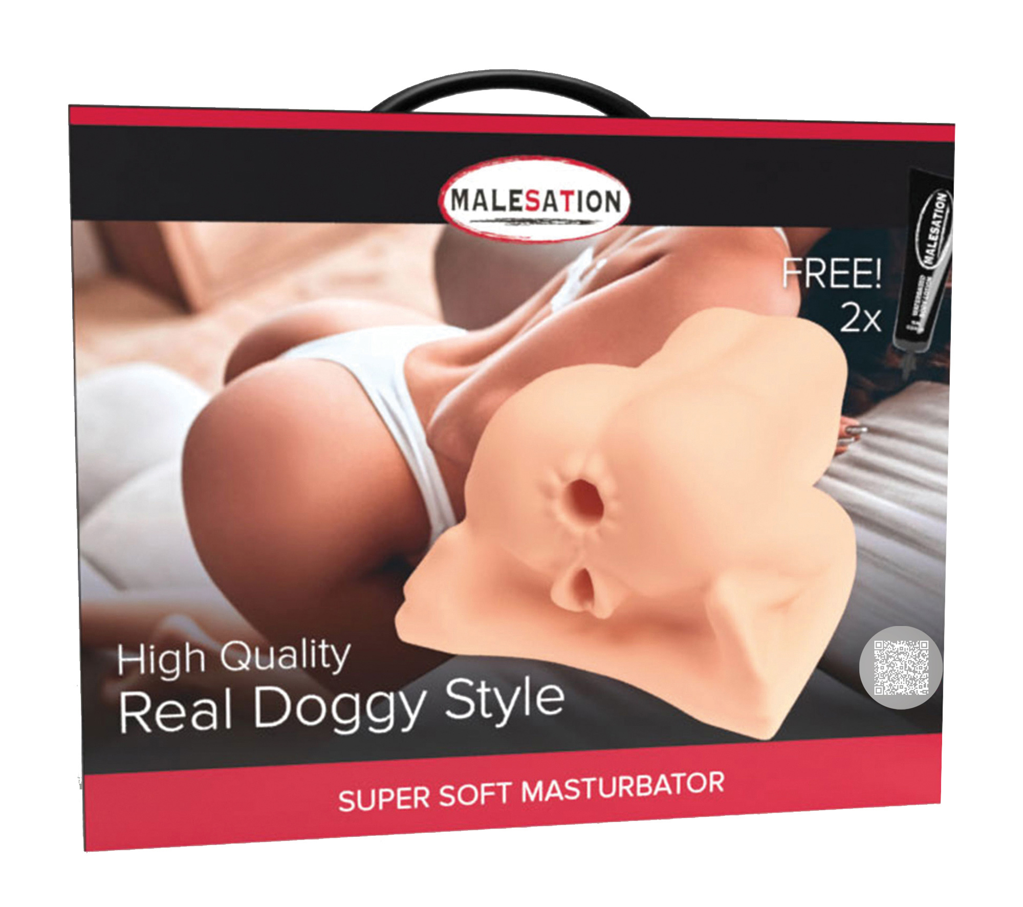 MALESATION Masturbator Real Doggy Style